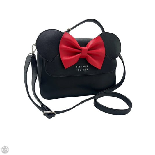New! Disney Minnie Mouse Crossbody Handbag by Loungefly