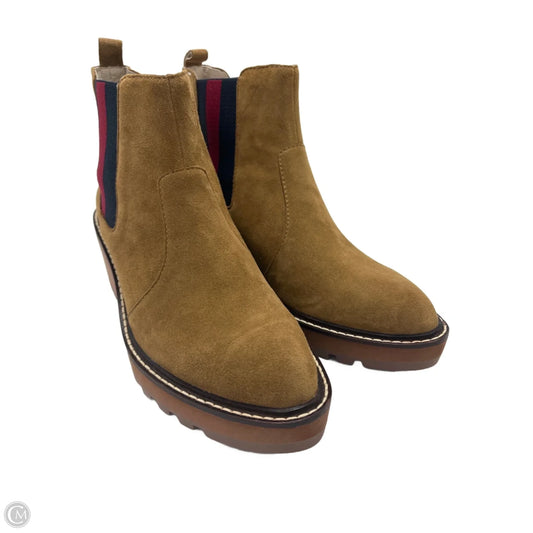 Gemma Wedge Suede Boots By Cecilia and Anthropologie, Size: 6.5