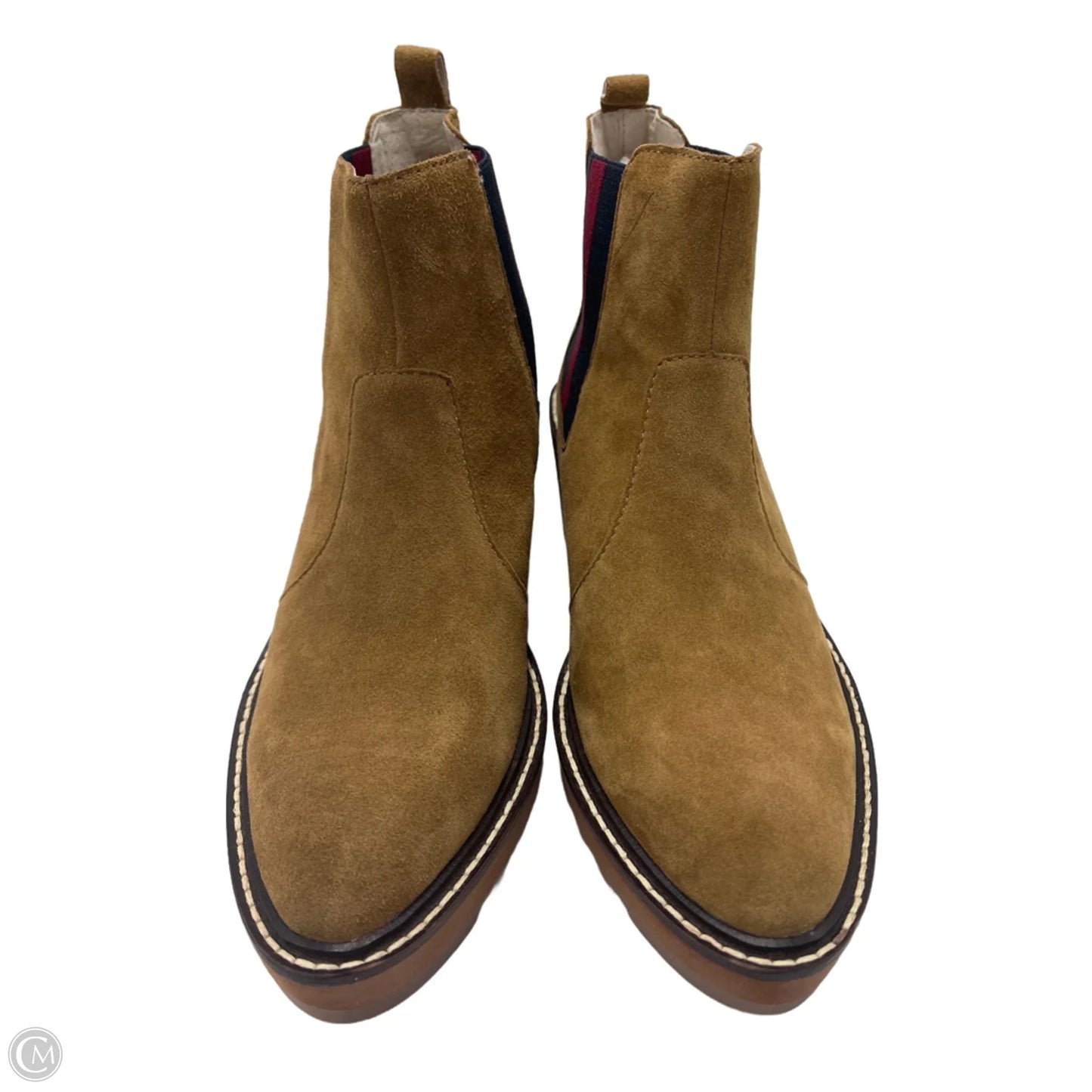 Gemma Wedge Suede Boots By Cecilia and Anthropologie, Size: 6.5