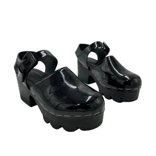 Like New! Tory Burch 70mm Lug-Sole Platform Designer Clogs / Shoes, Size 7