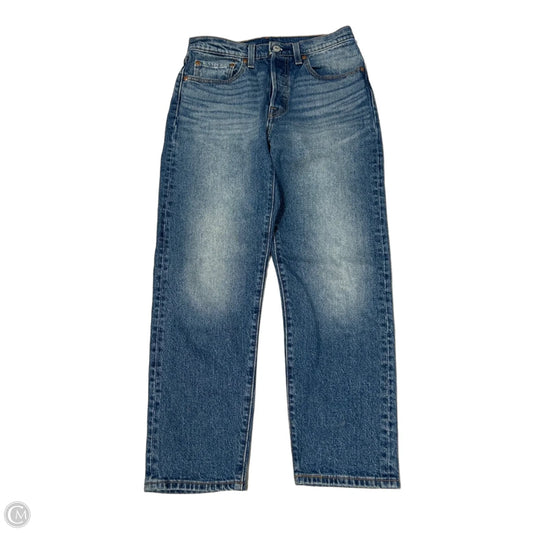 Levi's Straight Jeans in Blue Denim, Size 26