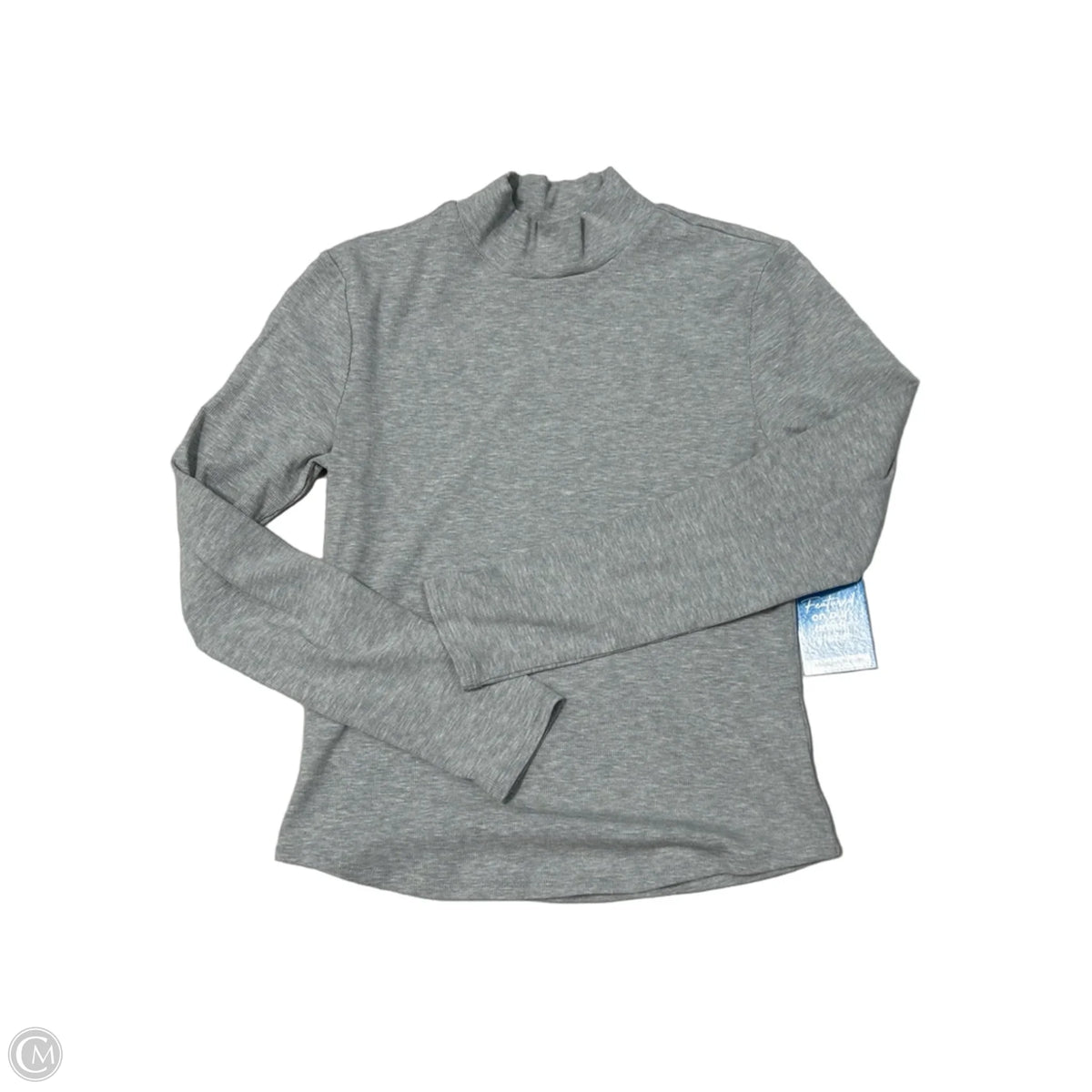 Top Long Sleeve Basic By Athleta In Grey, Size: M