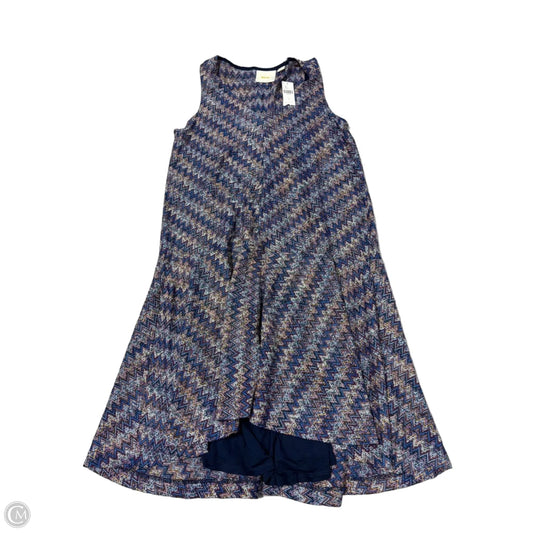 New! Maeve Midi Casual Dress in Purple, Size S