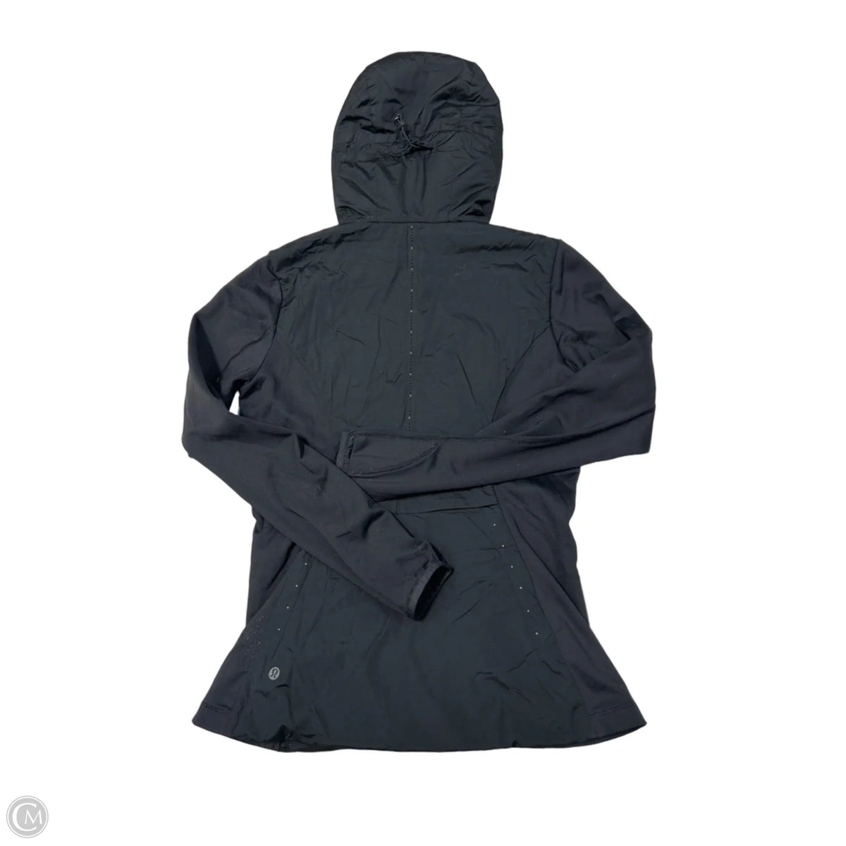 Lululemon Hooded Athletic Jacket in Black, Size S