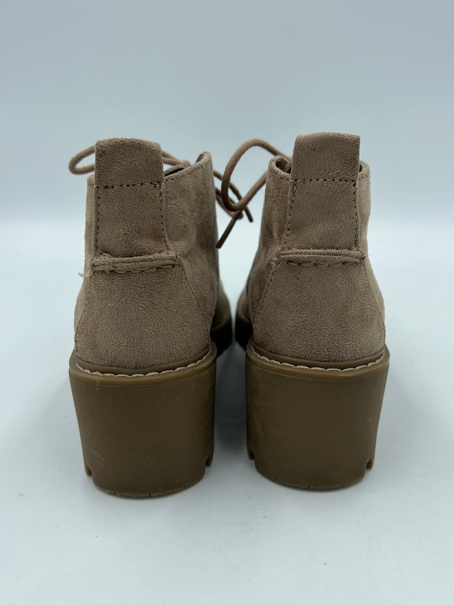 Boots Ankle Heels By White Mountain In Tan, Size: 5