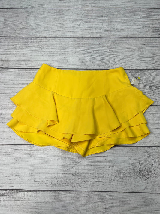 Yellow Skirt Mini & Short Zara, Size L