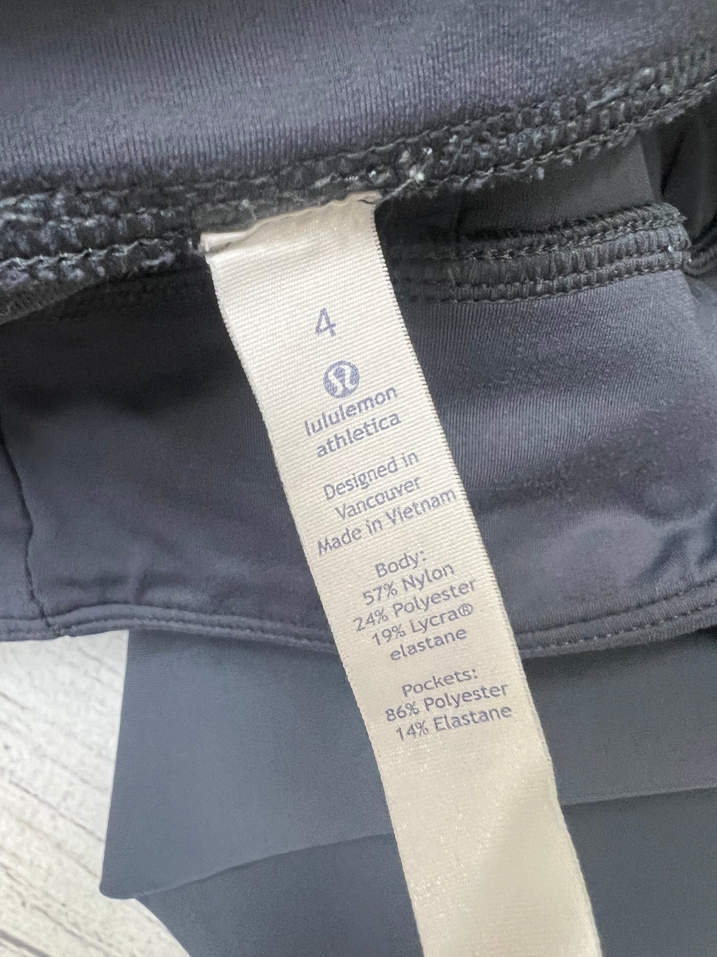 Grey Athletic Pants Lululemon, Size 4