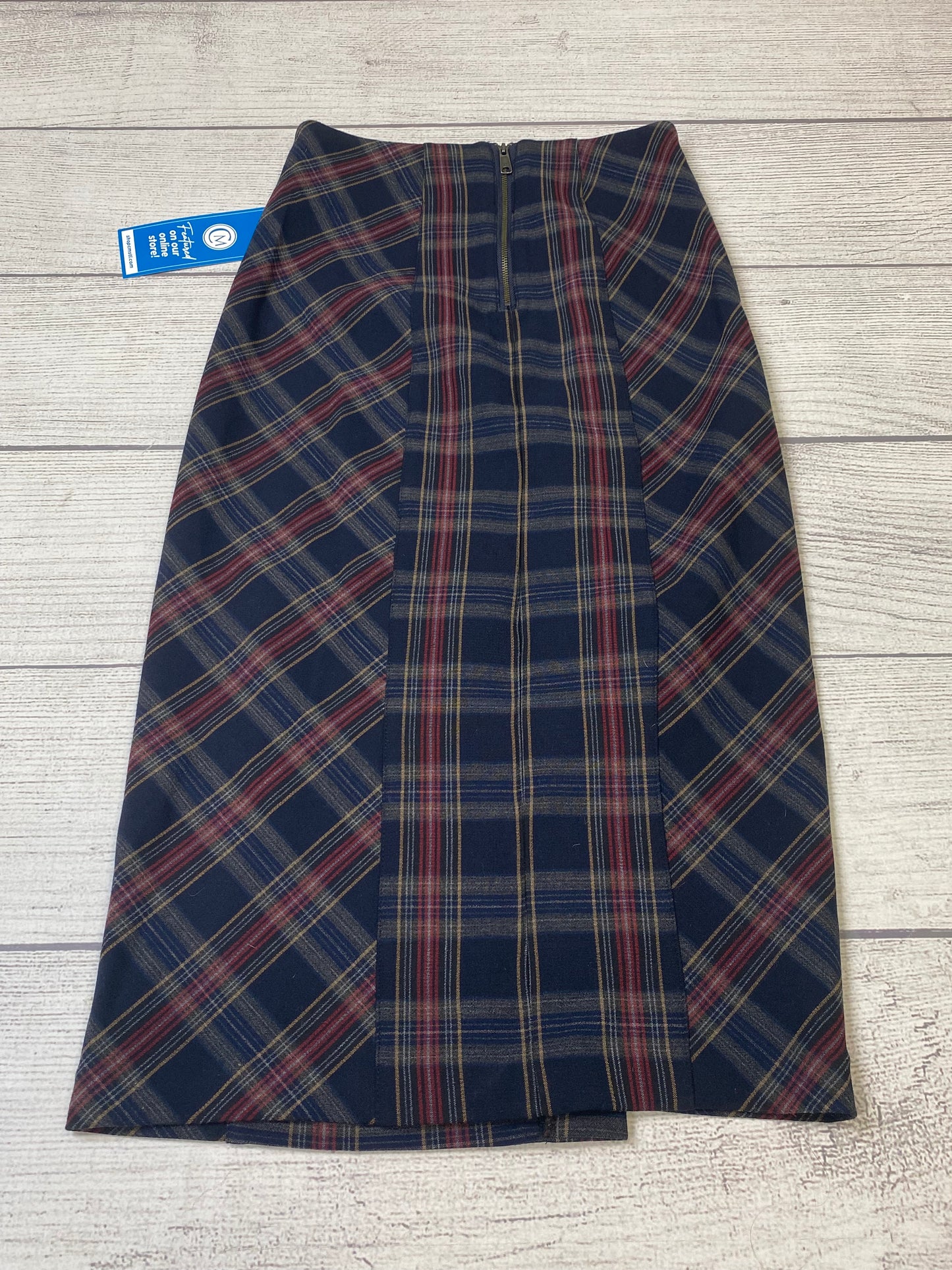 Plaid Skirt Maxi Free People, Size 0