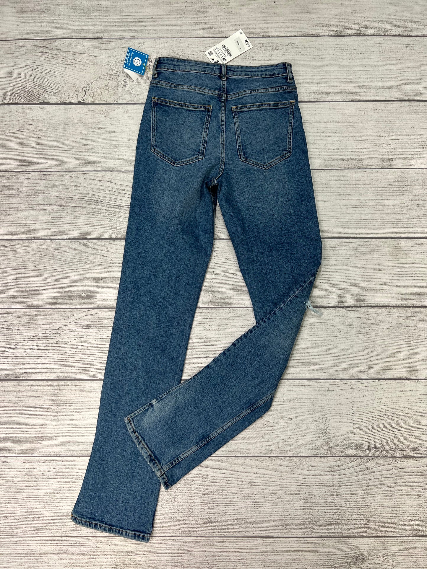 Denim Jeans Straight Zara, Size 6