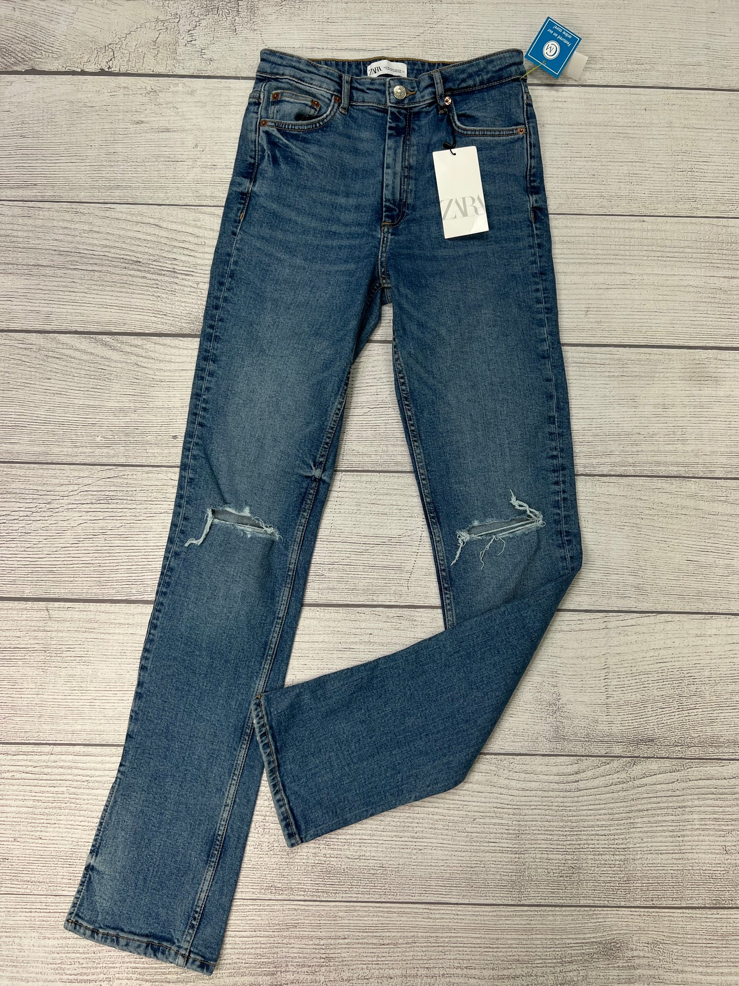 Denim Jeans Straight Zara, Size 6