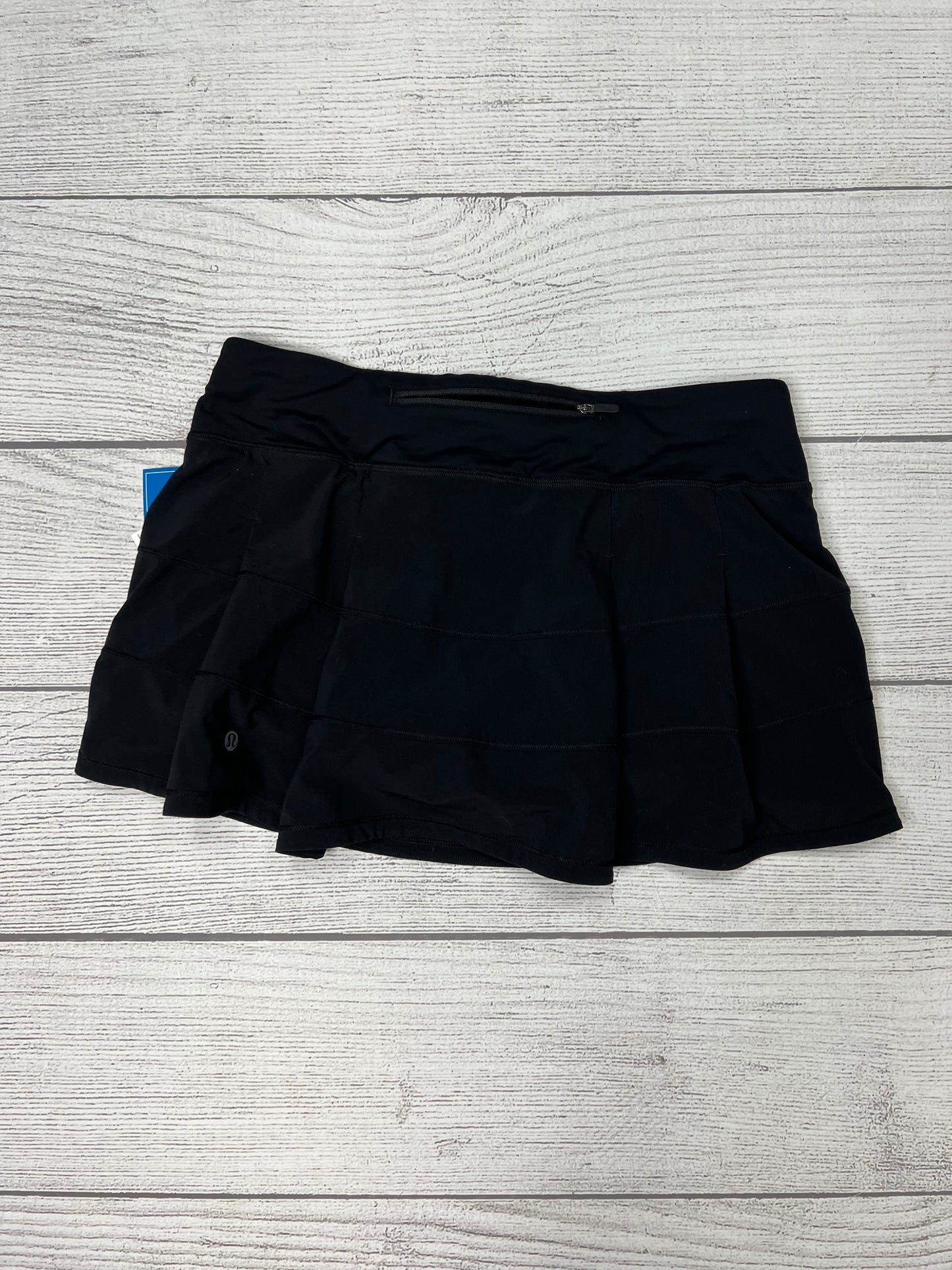 Athletic Skirt Skort By Lululemon In Black, Size: 8