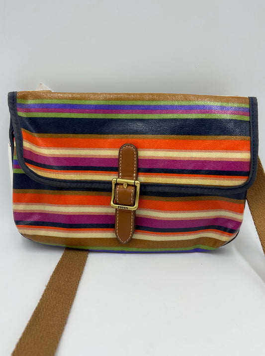 Crossbody Designer By Fossil  Size: Small