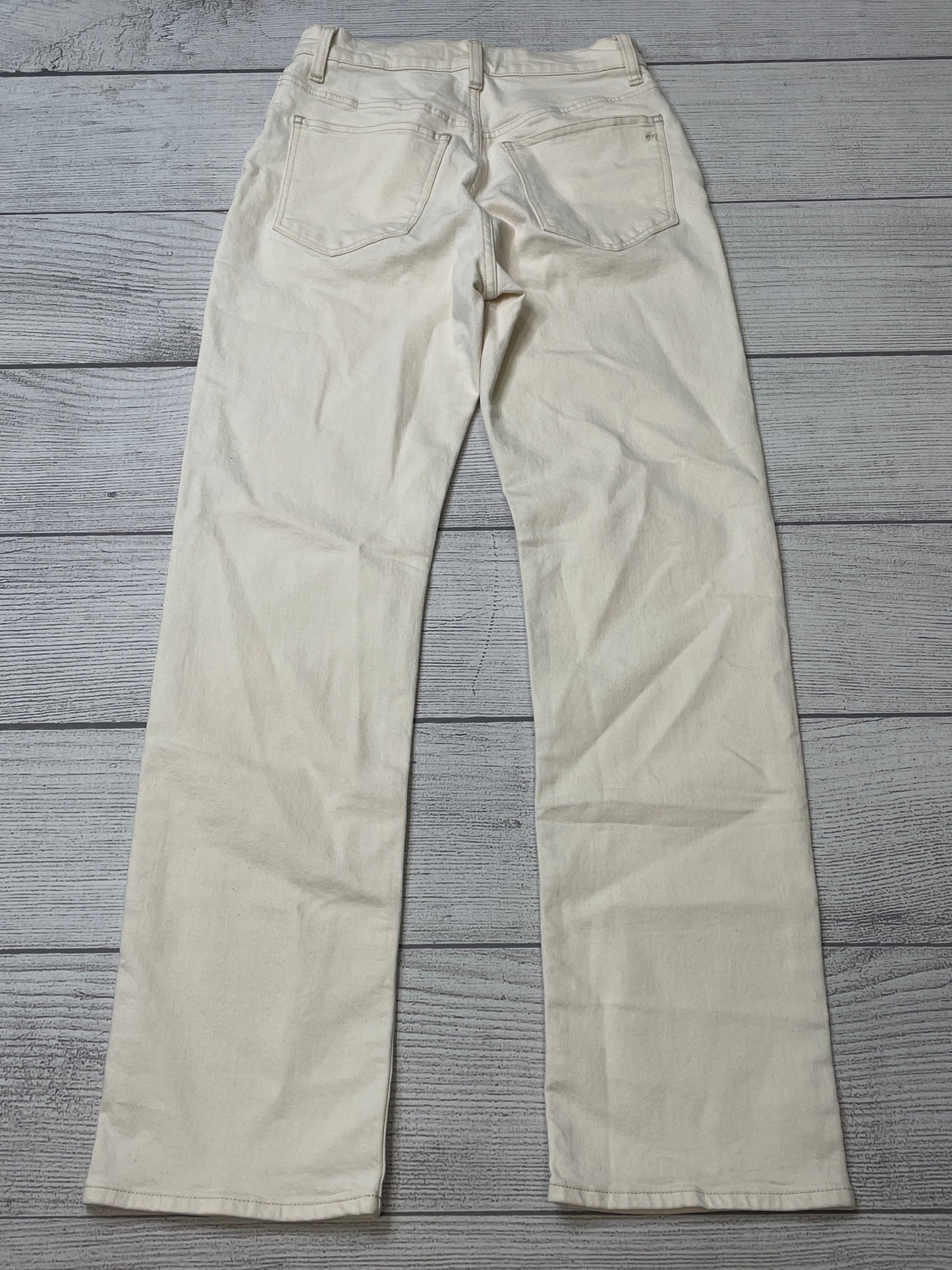 Cream Jeans Wide Leg Madewell, Size 0