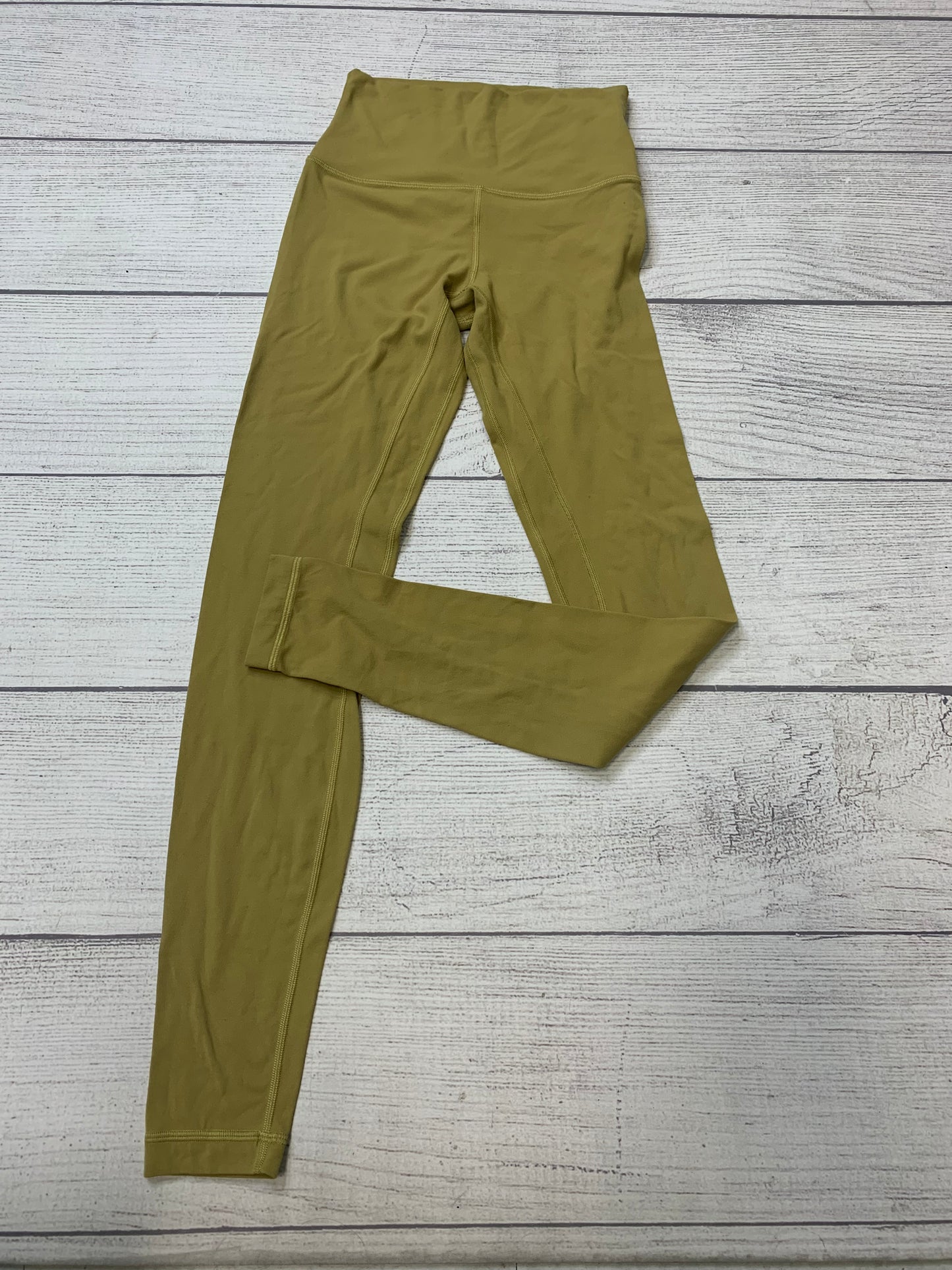 Green Athletic Leggings Lululemon, Size 4