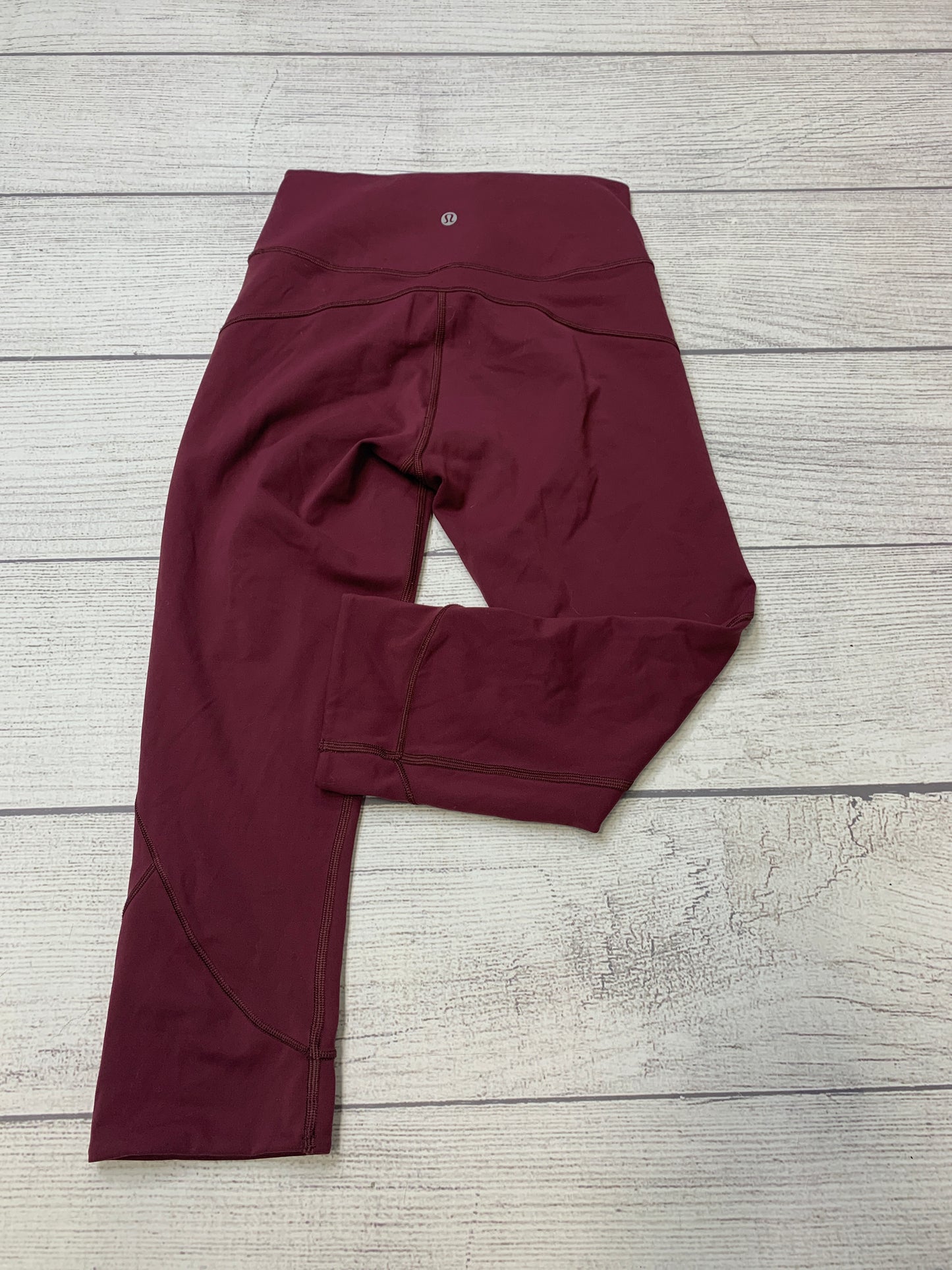 Raspberry Athletic Capris Lululemon, Size S