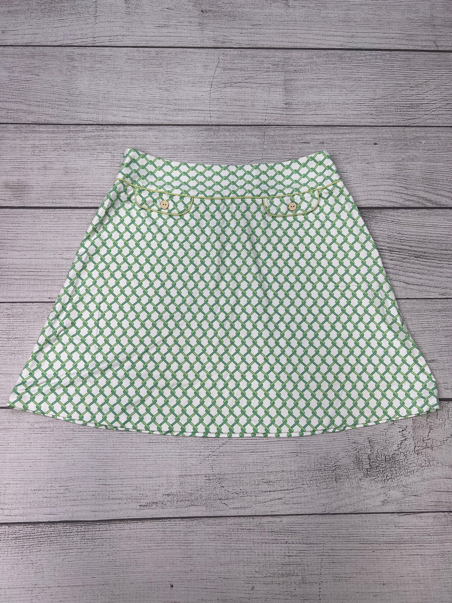 White Green Skirt Mini & Short J Mclaughlin, Size 8