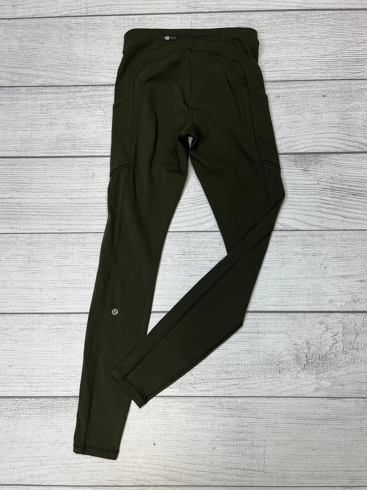 Green Athletic Leggings Lululemon, Size S