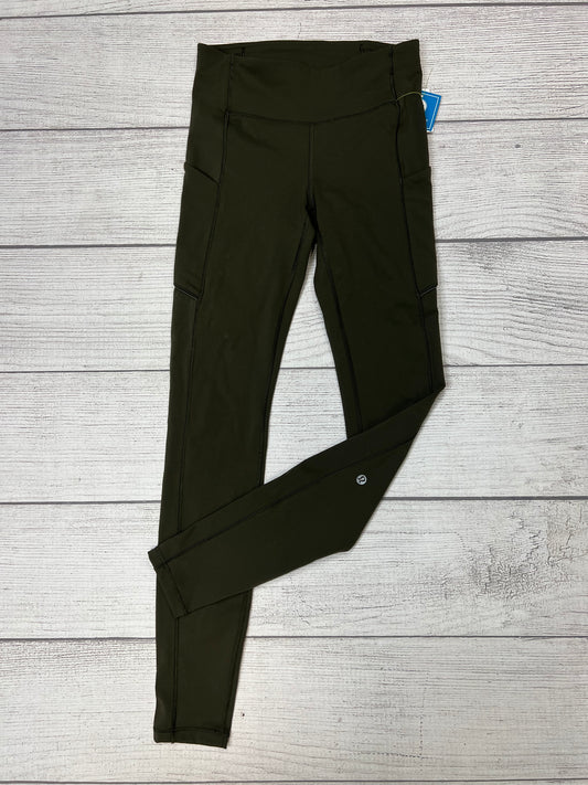 Green Athletic Leggings Lululemon, Size S