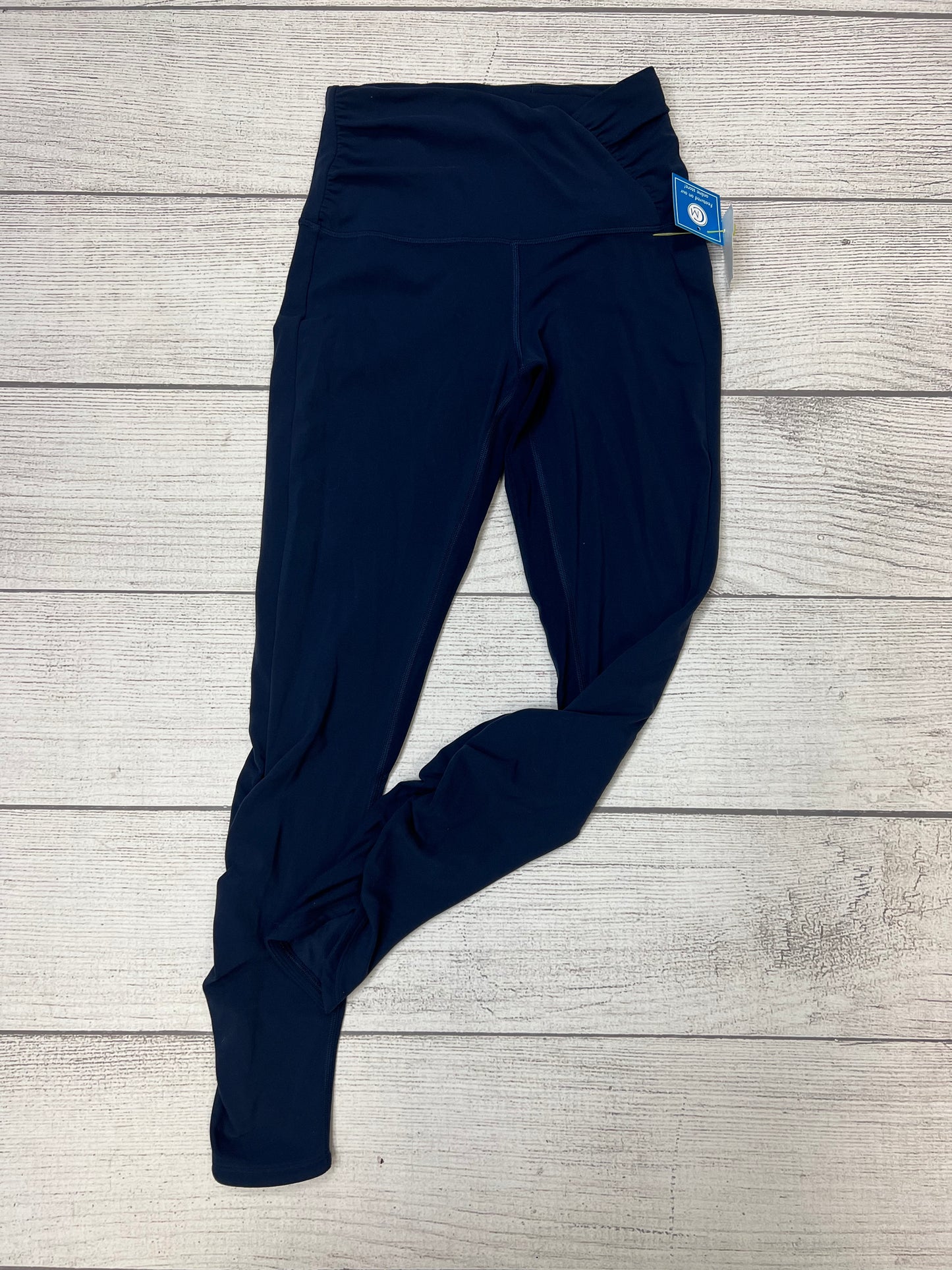 Blue Athletic Leggings Lululemon, Size S