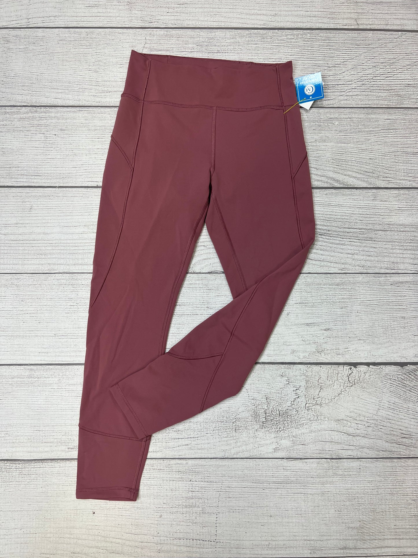 Mauve Athletic Leggings Lululemon, Size M