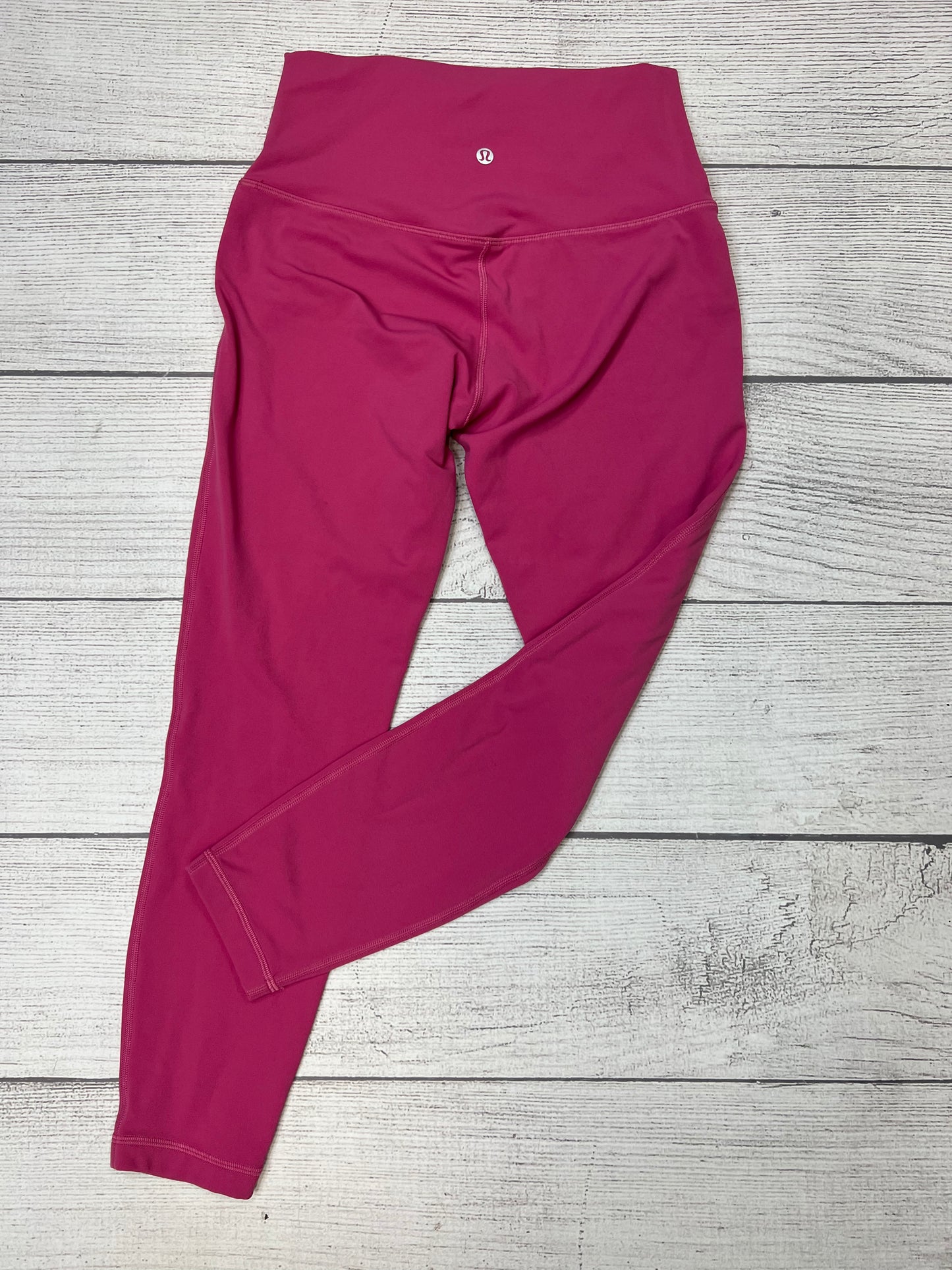 Pink Athletic Leggings Lululemon, Size M