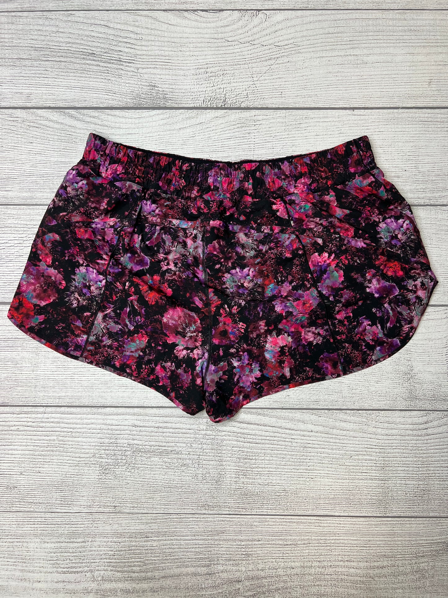 Floral Athletic Shorts Lululemon, Size 1x