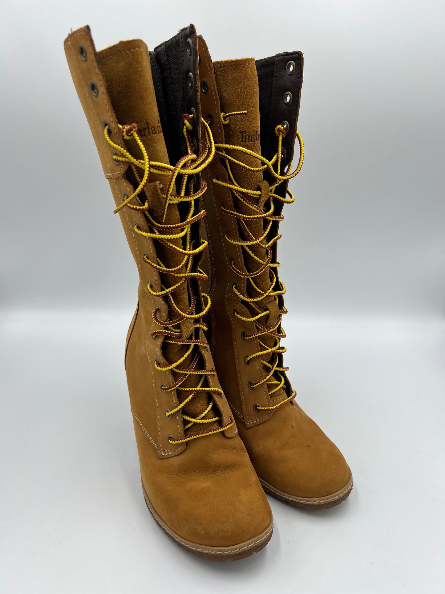 Timberland Tan Boots Designer, Size 7