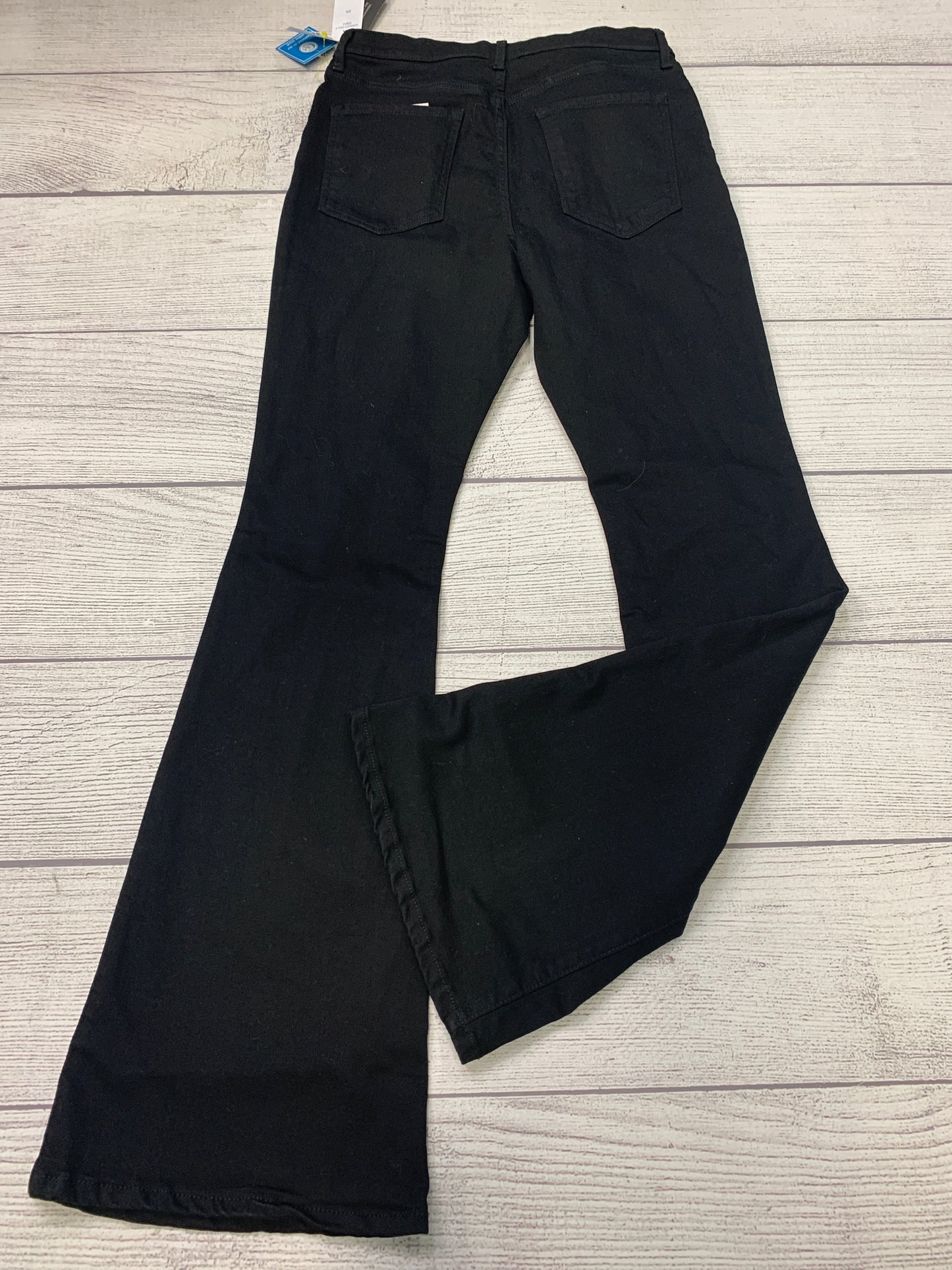 Black Jeans Flared Banana Republic, Size 8