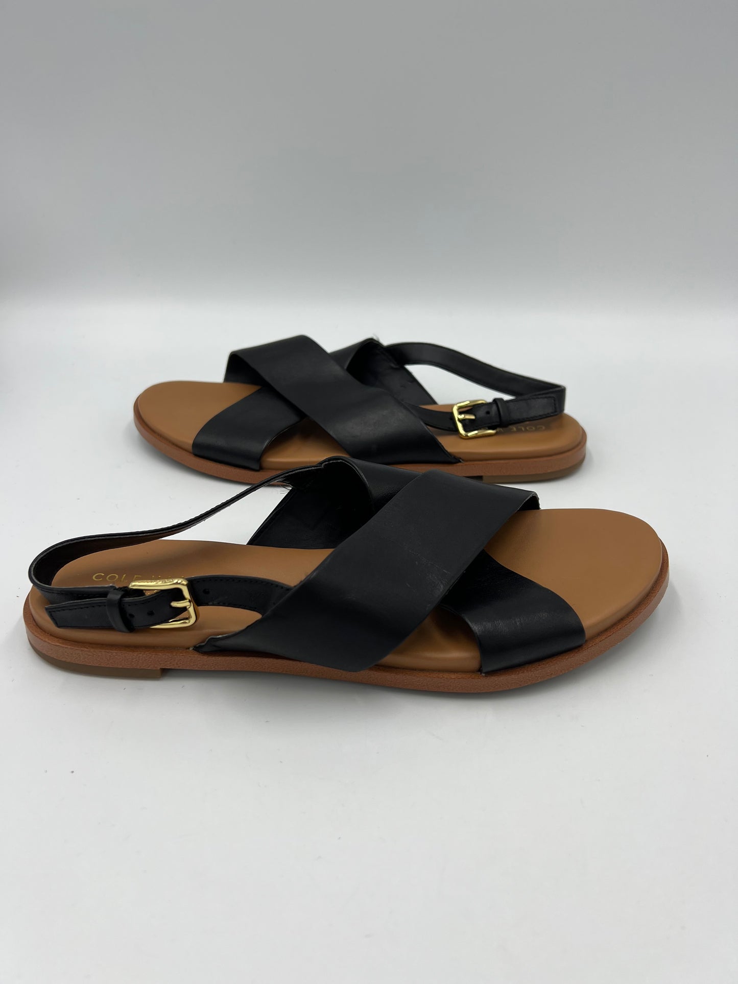 Sandals Designer By Cole-haan In Black, Size: 7.5