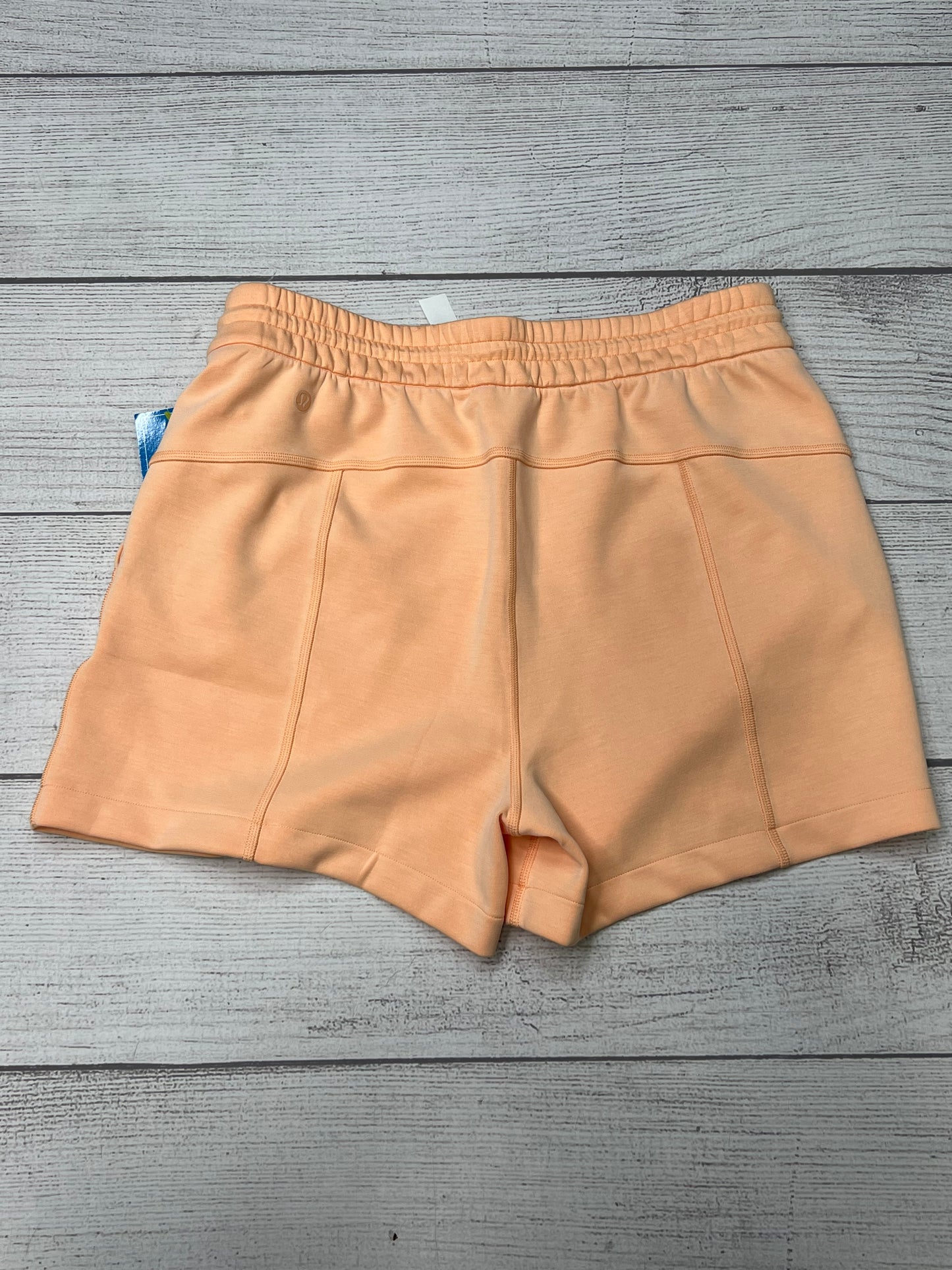 Athletic Shorts By Lululemon In Orange, Size: M