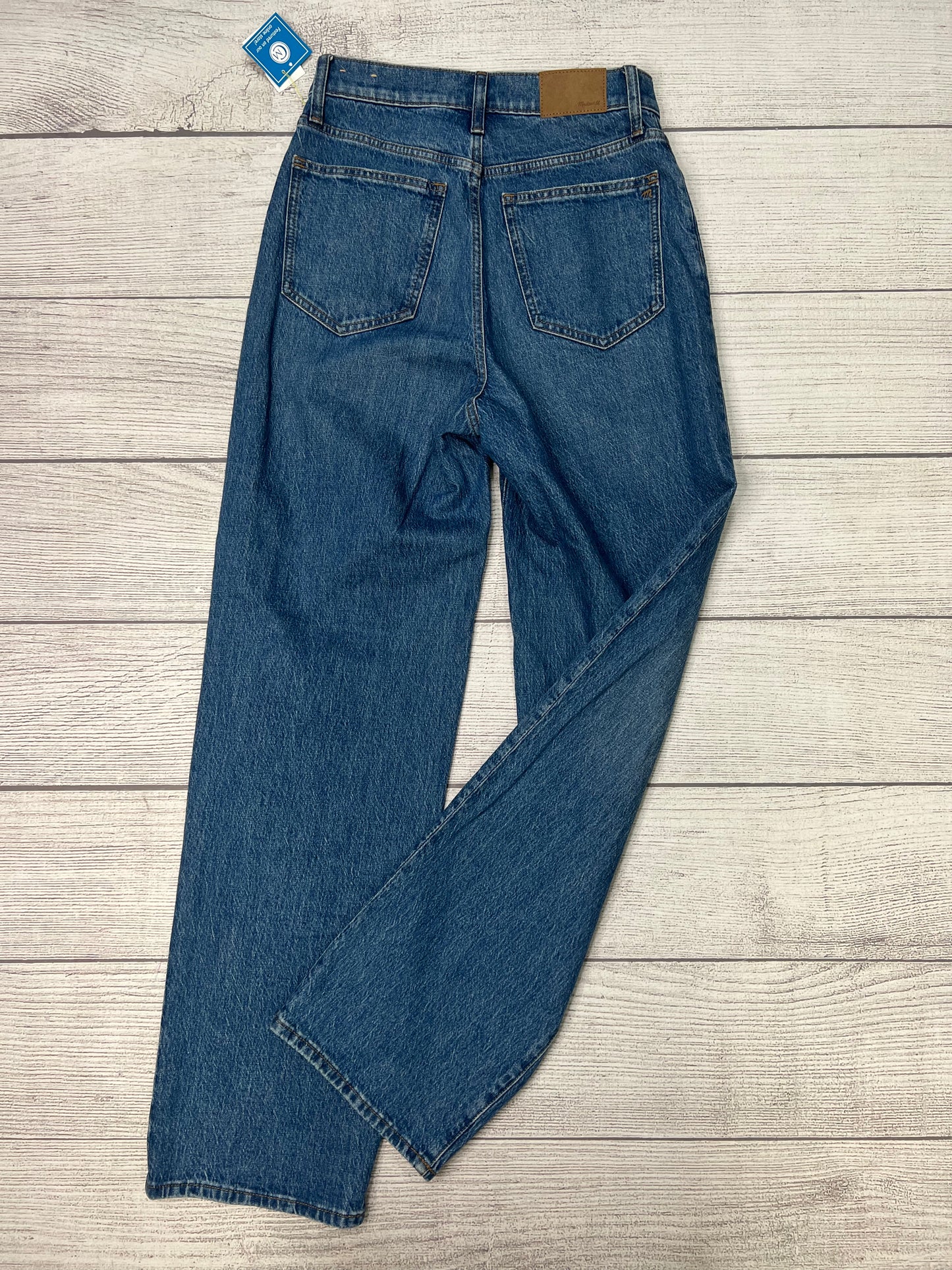 Jeans Cropped By Madewell In Blue, Size: 4l