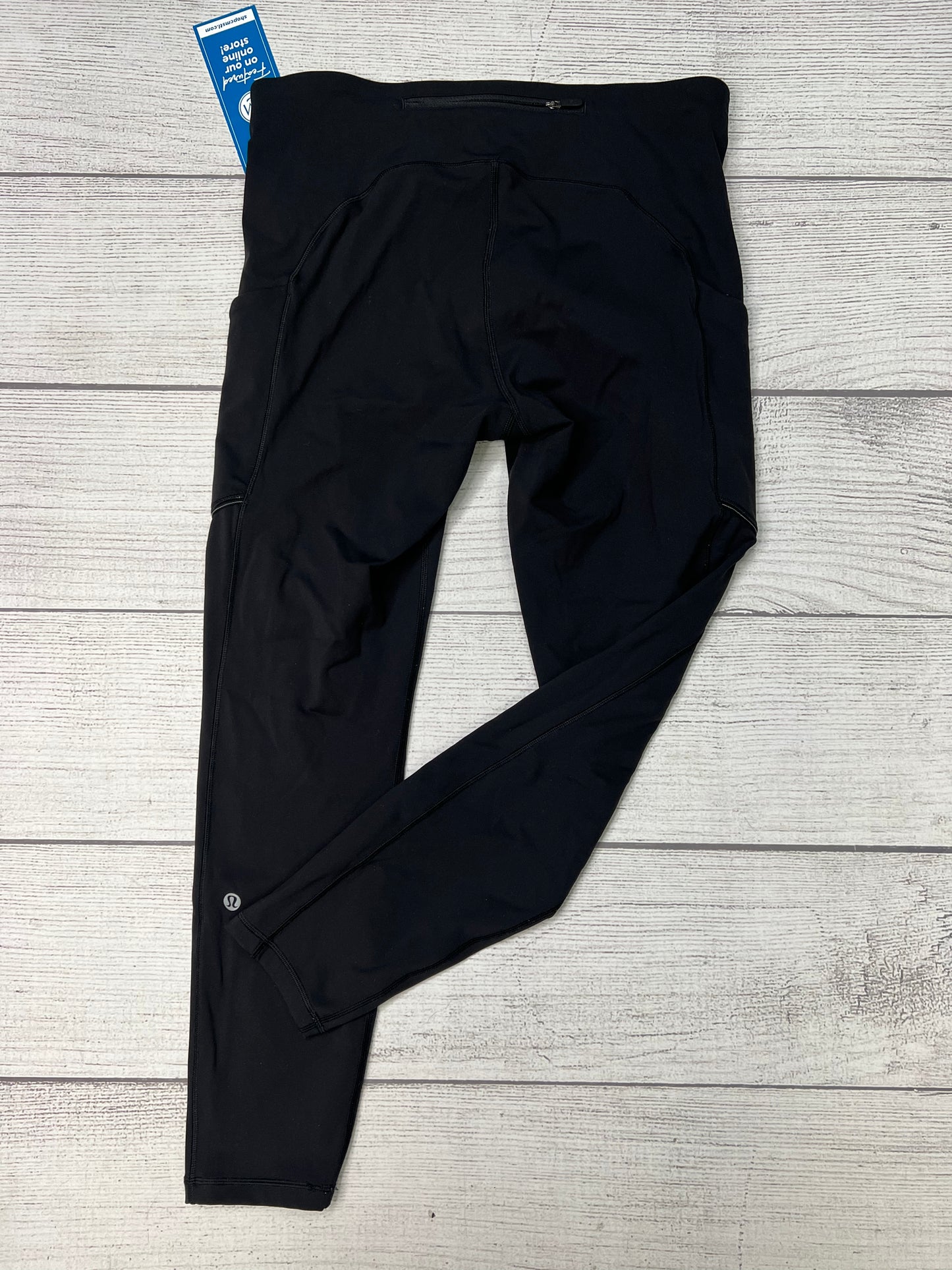 Athletic Capris By Lululemon In Black, Size: 8