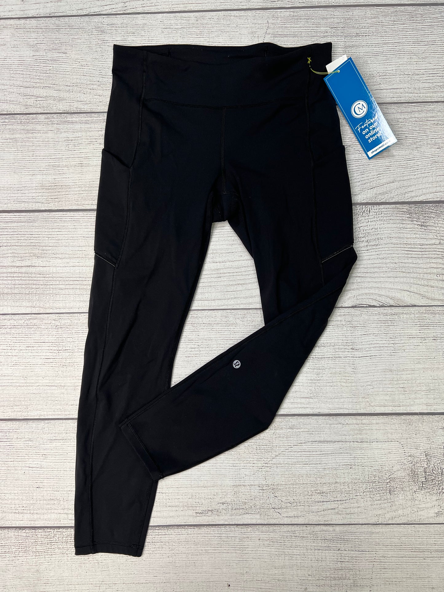 Athletic Capris By Lululemon In Black, Size: 8