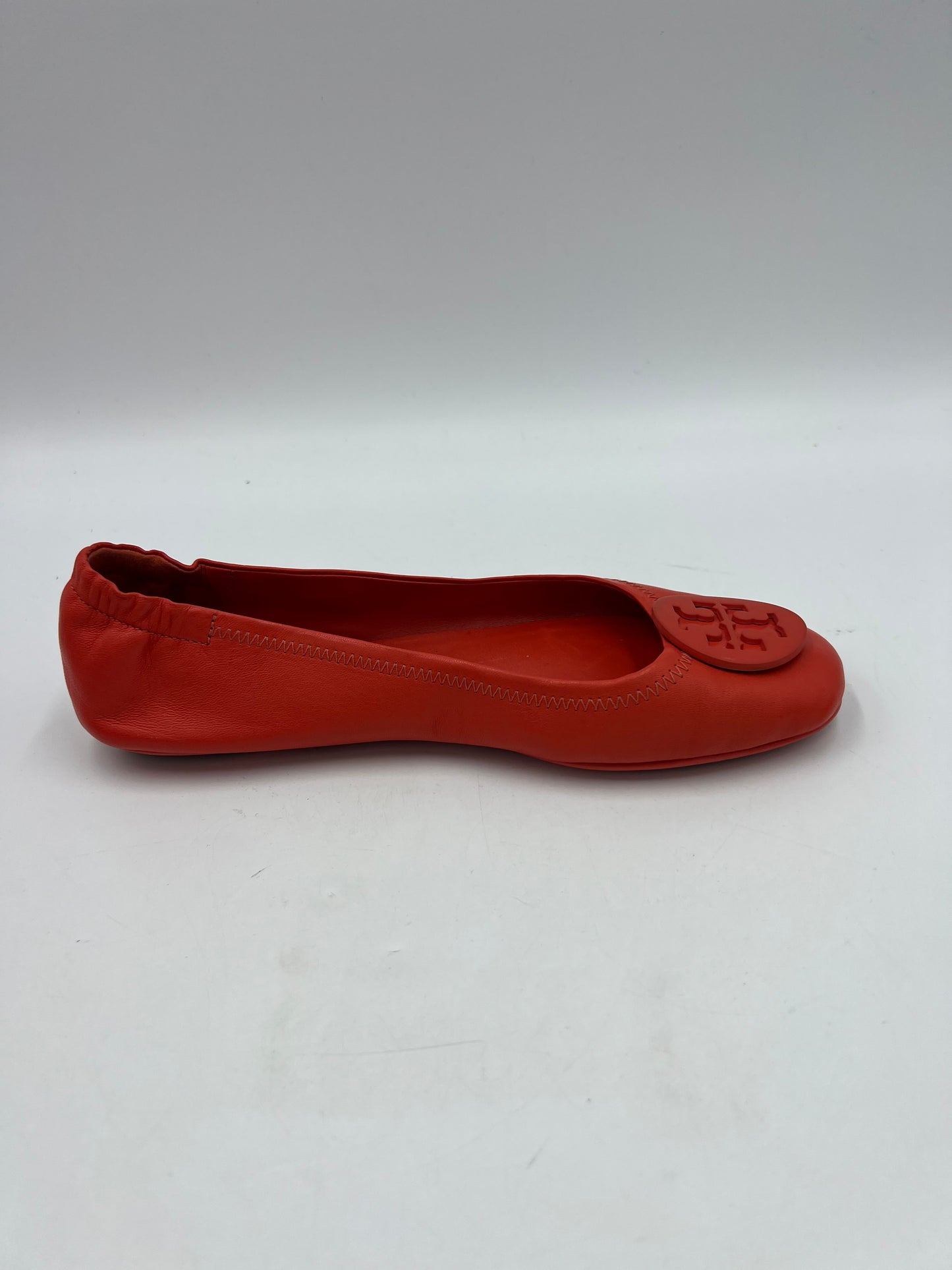 Tory Burch Shoes Flat In Orange, Size: 8