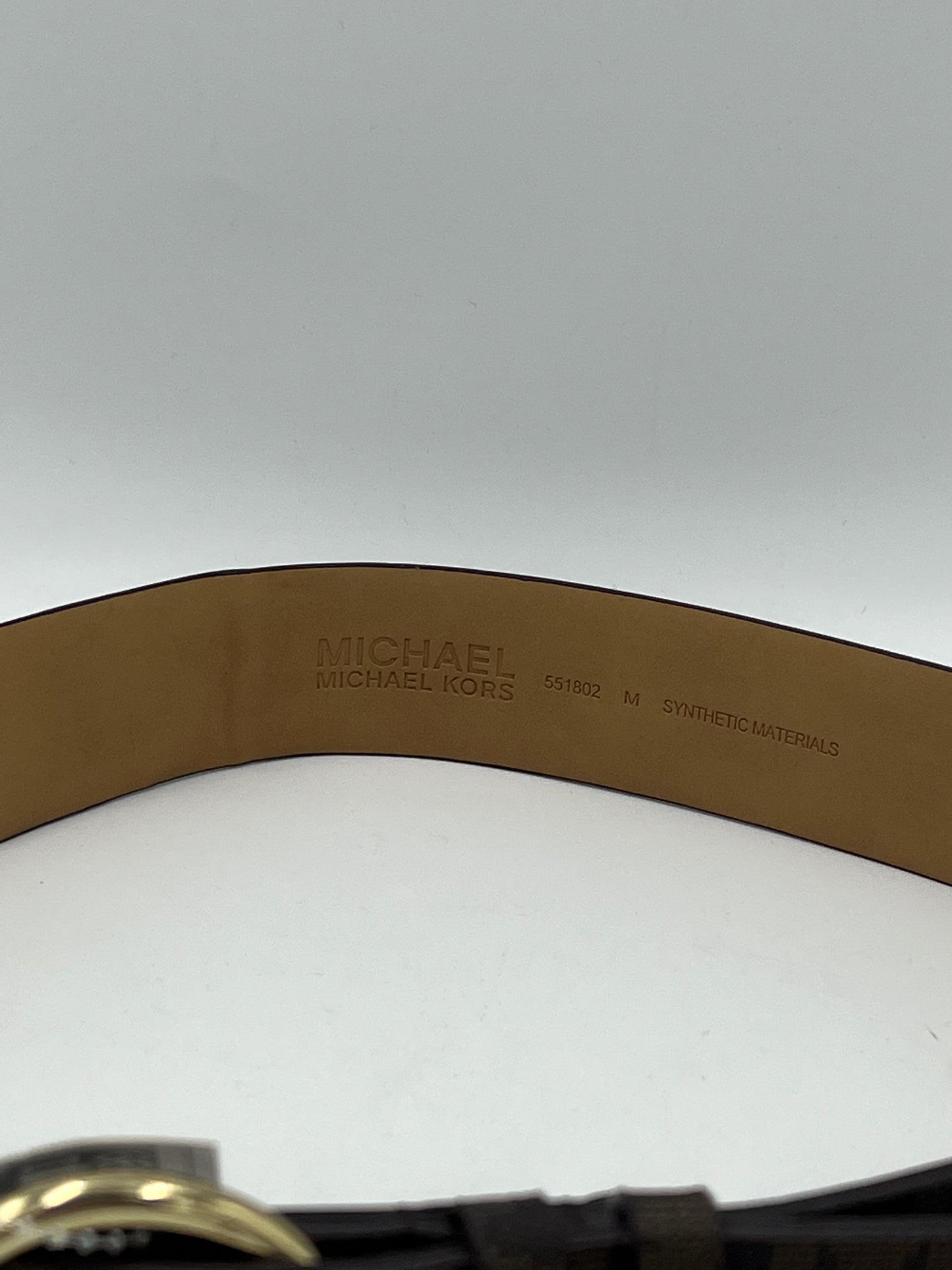 Belt Designer By Michael Kors, Size: Medium