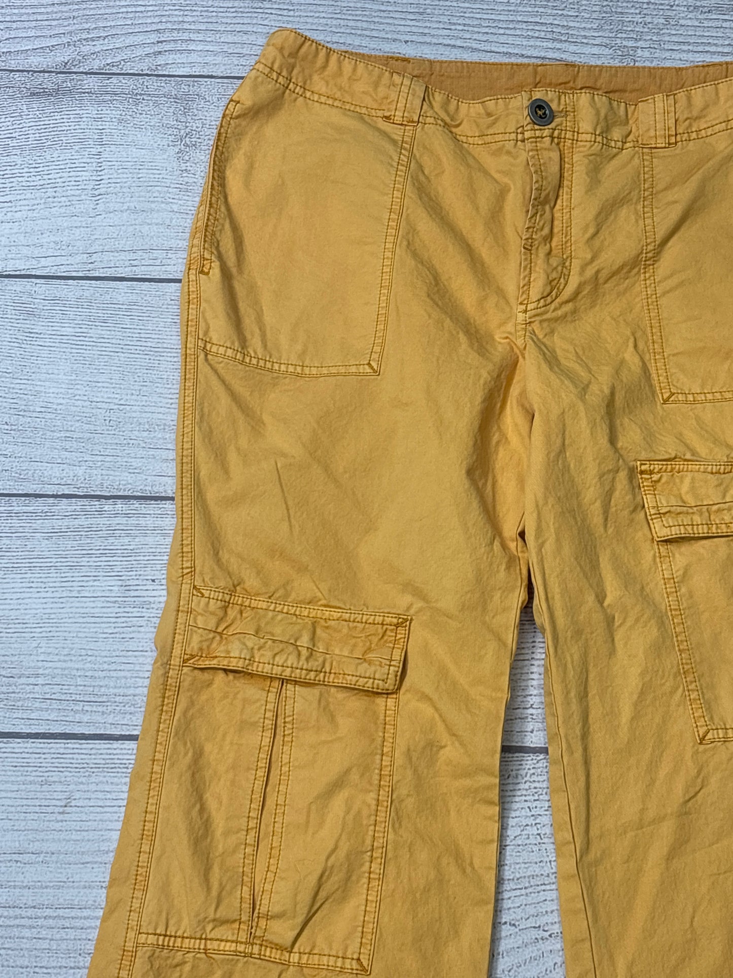 Pants Cargo & Utility By Free People In Yellow, Size: 10