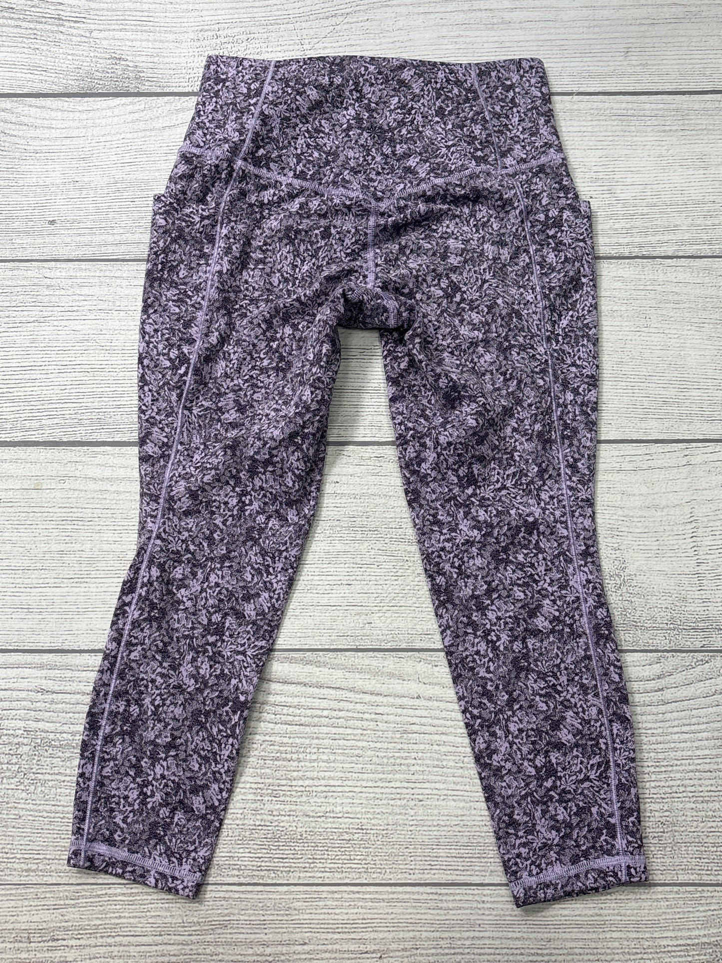 Athletic Capris By Athleta In Purple, Size: S