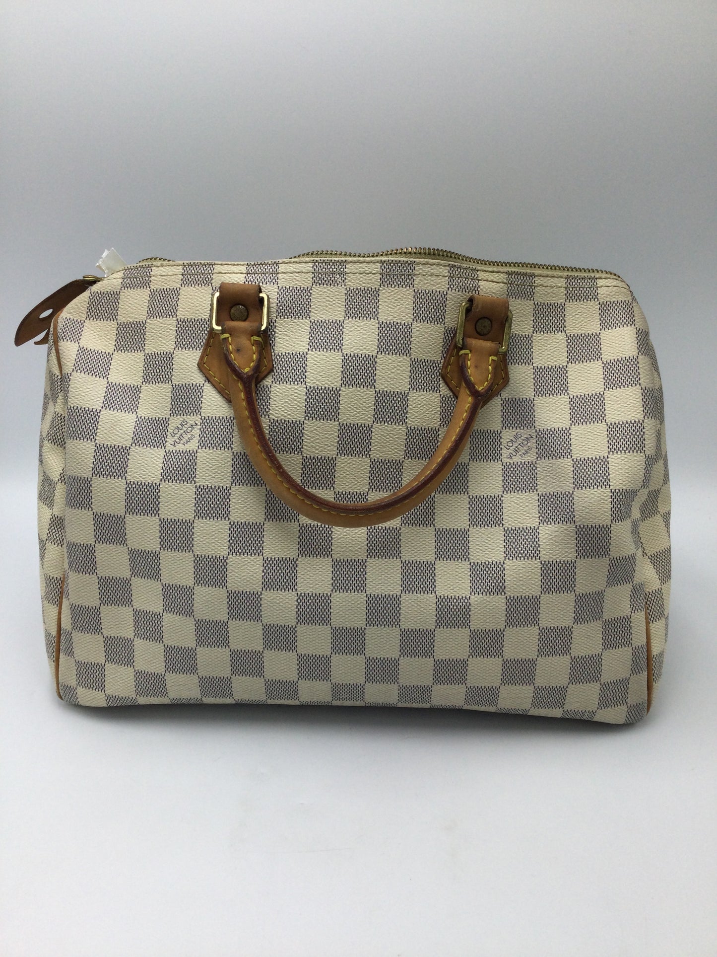 Louis Vuitton Damier Speedy 30 Designer Luxury Bag