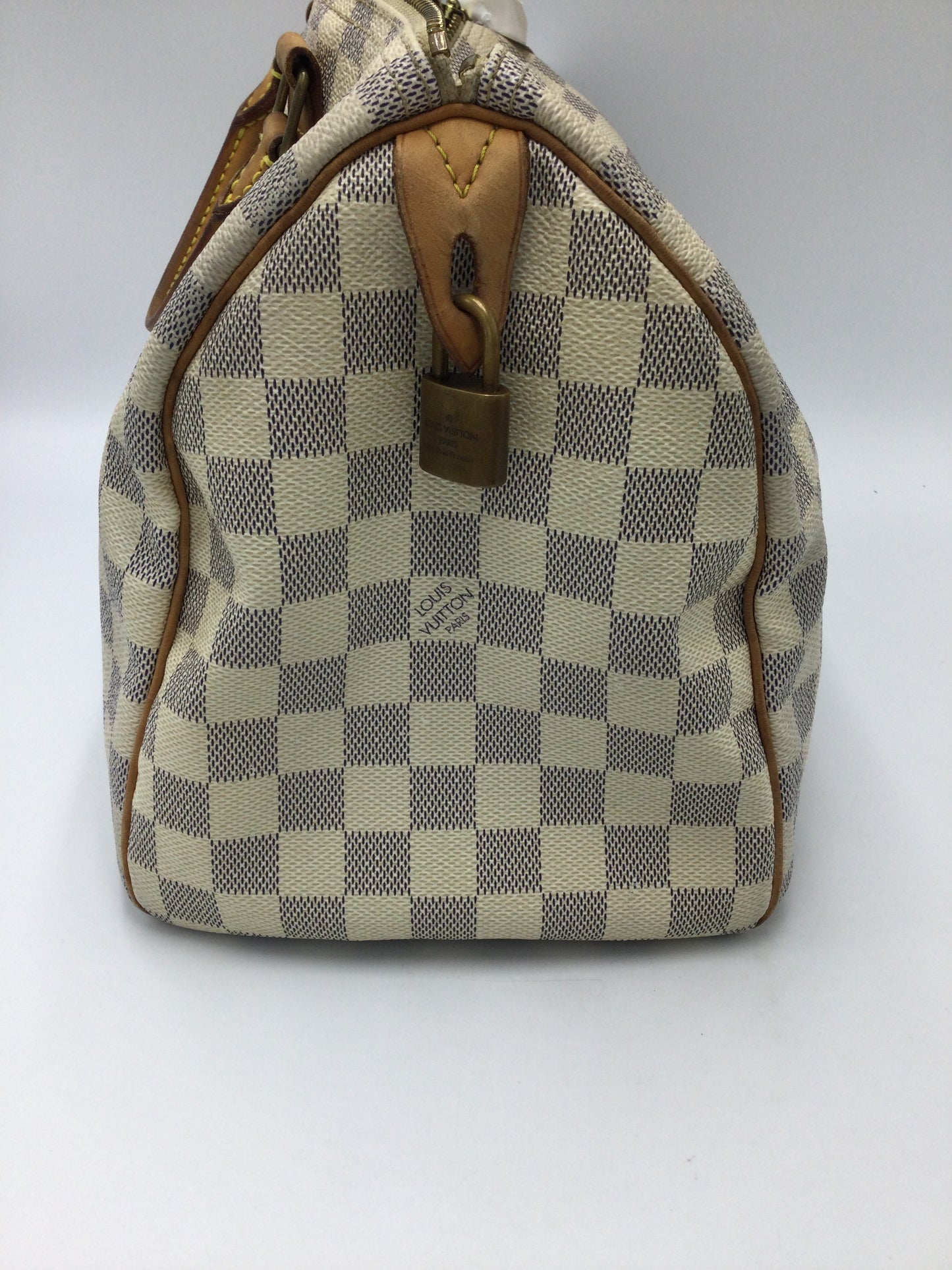 Louis Vuitton Damier Speedy 30 Designer Luxury Bag