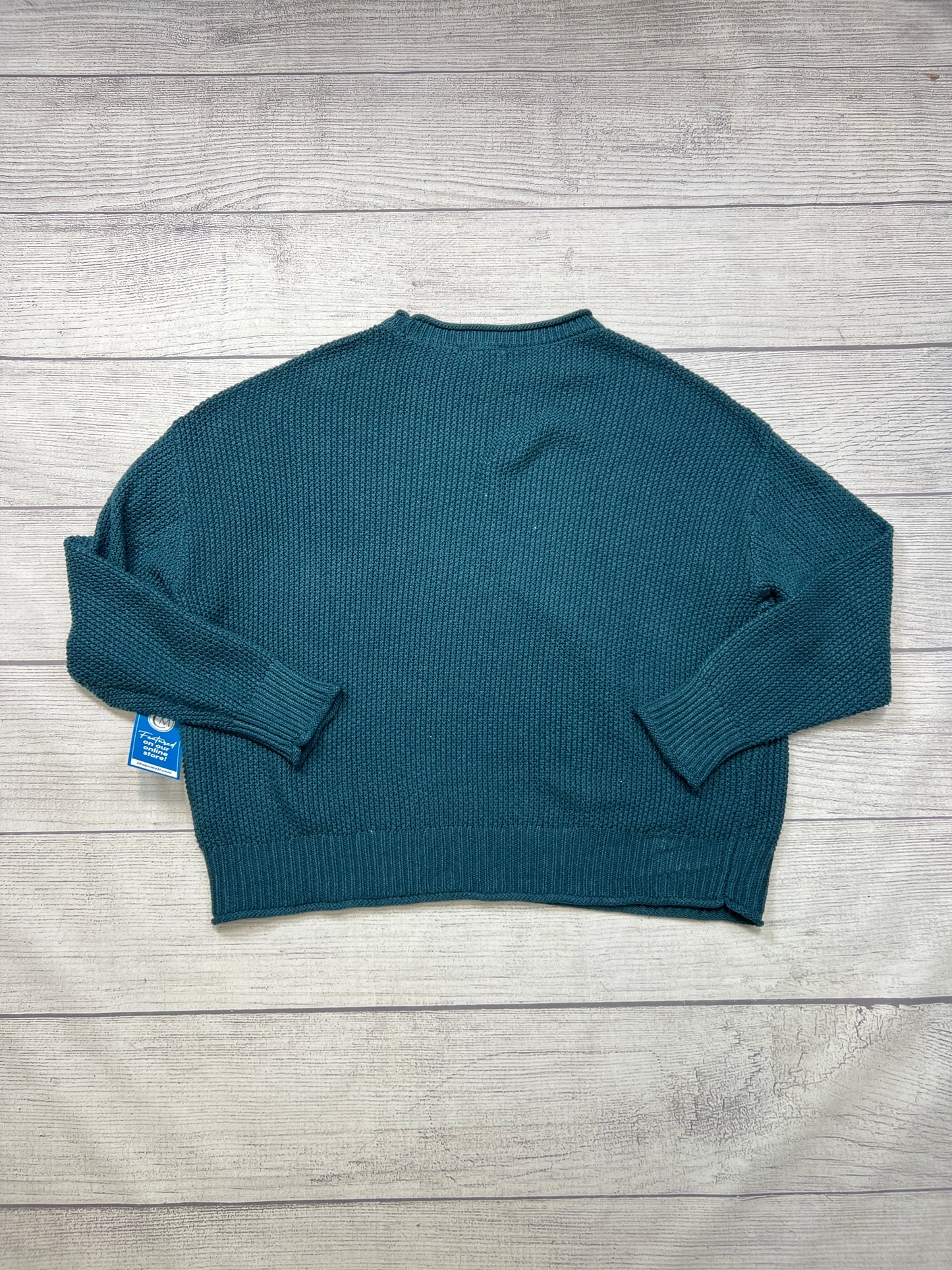 Sweater By Jessica Simpson In Teal, Size: Xxl