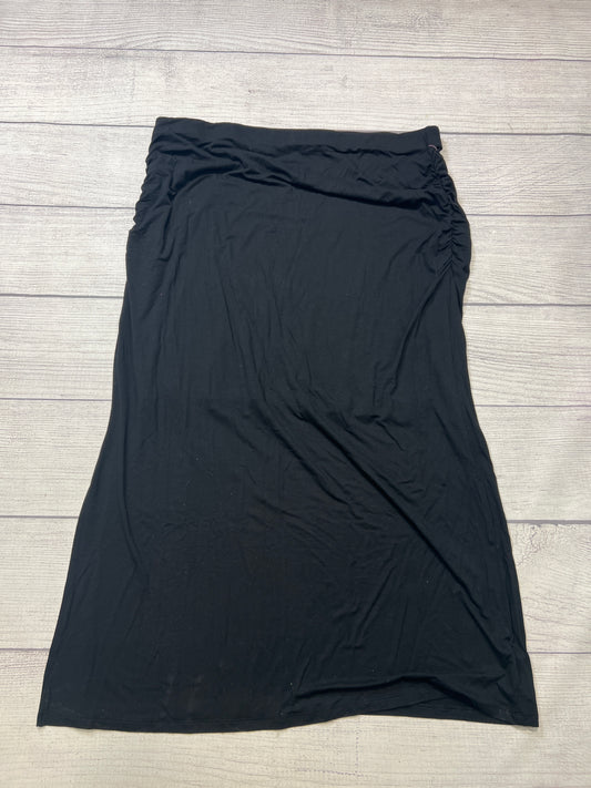 Skirt Midi By Old Navy In Black, Size: Xxl