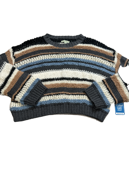 Sweater By Rye Grass In Striped Pattern, Size: Xxl