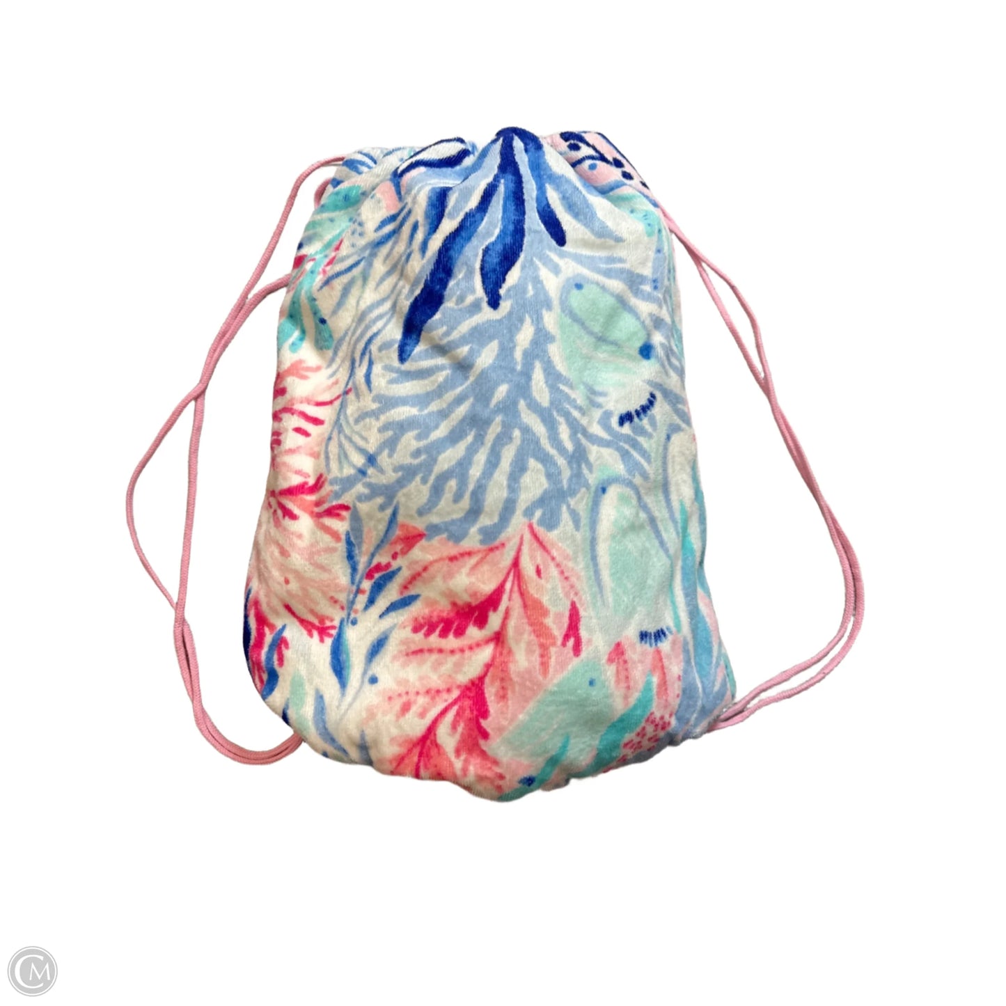 Lilly Pulitzer Multi-Purpose Designer Drawstring Bag / Towel