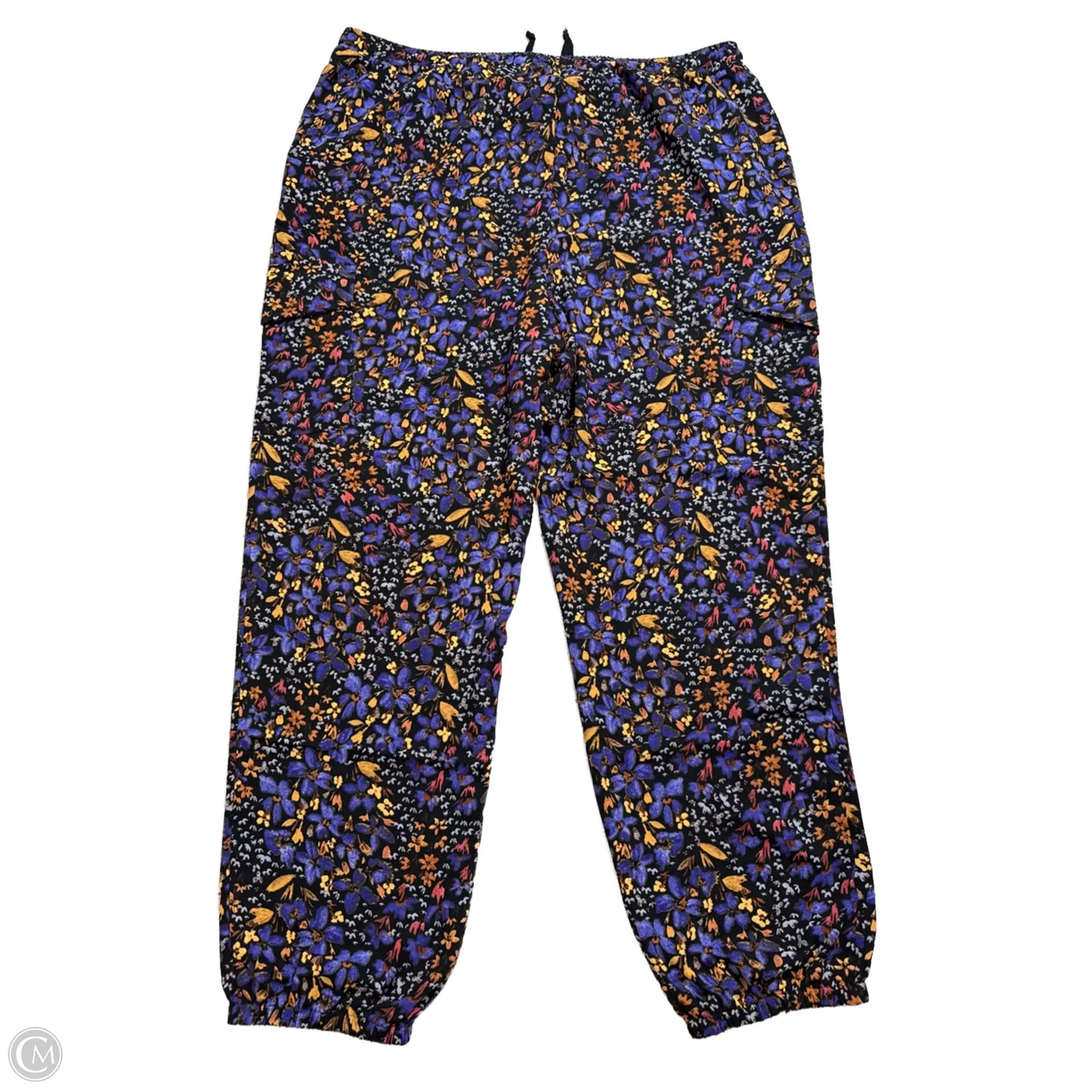Lounge Pants In Floral Print, Size: 22