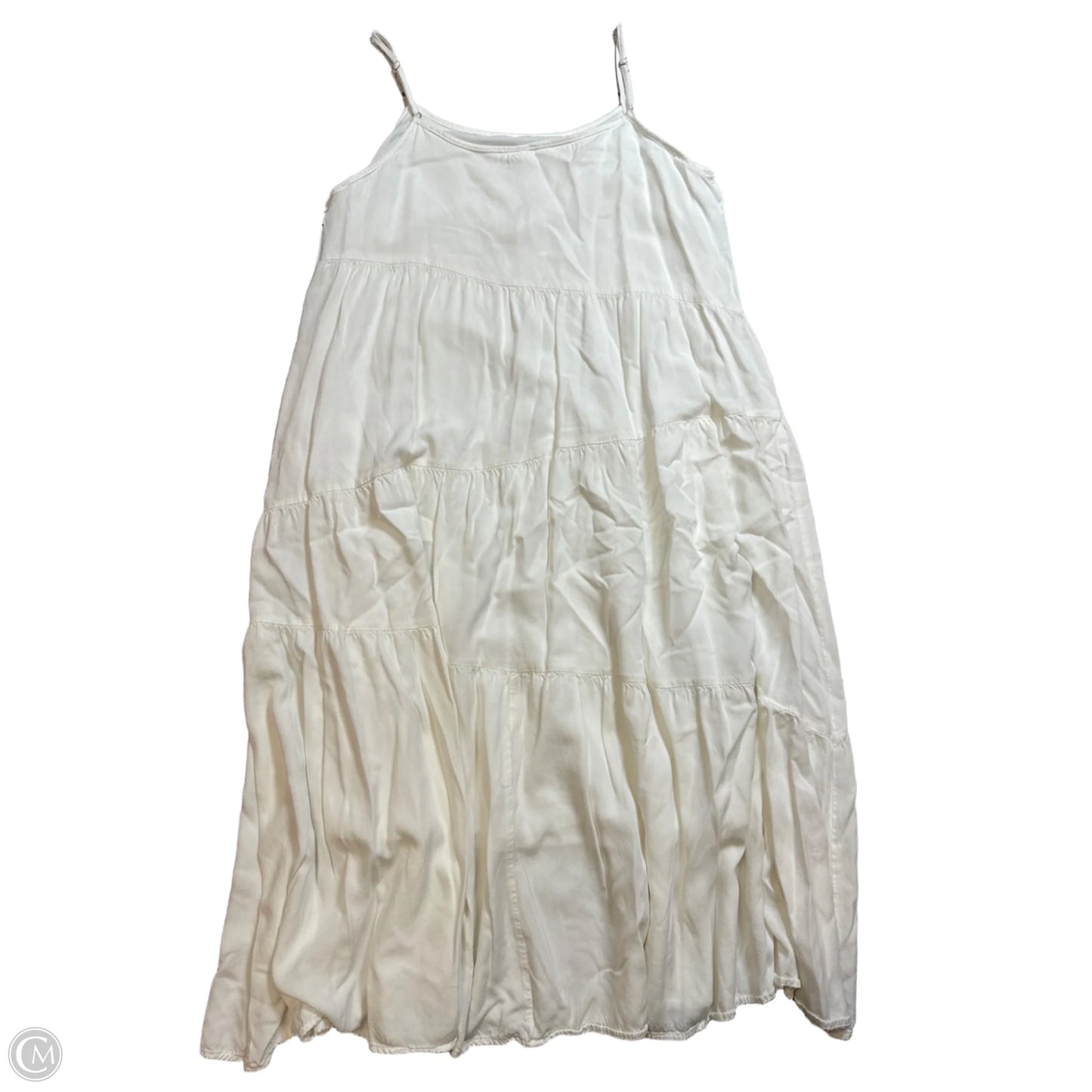 Dress Casual Midi By Anrabess In White, Size: L