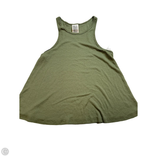 Top Sleeveless By Free People In Green, Size: M