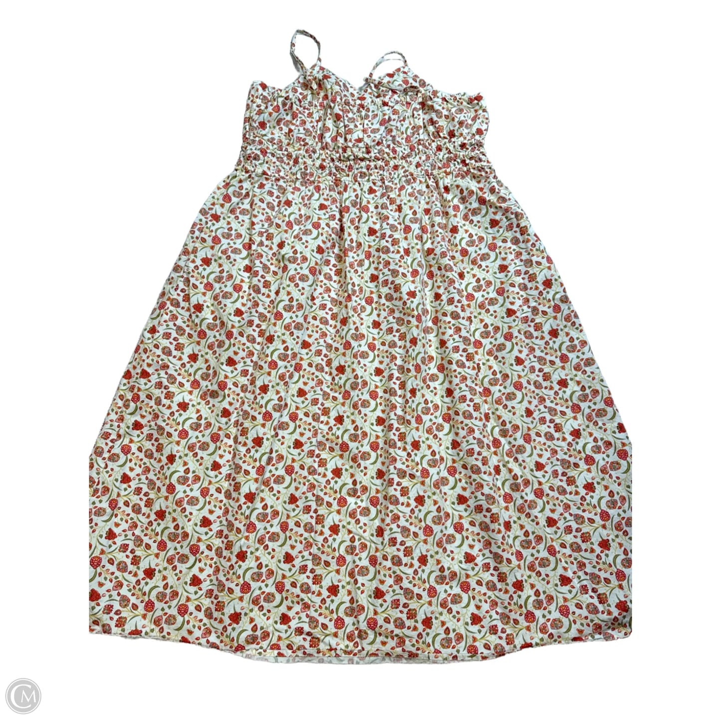 Dress Casual Midi By Old Navy In Floral Print, Size: Xxl