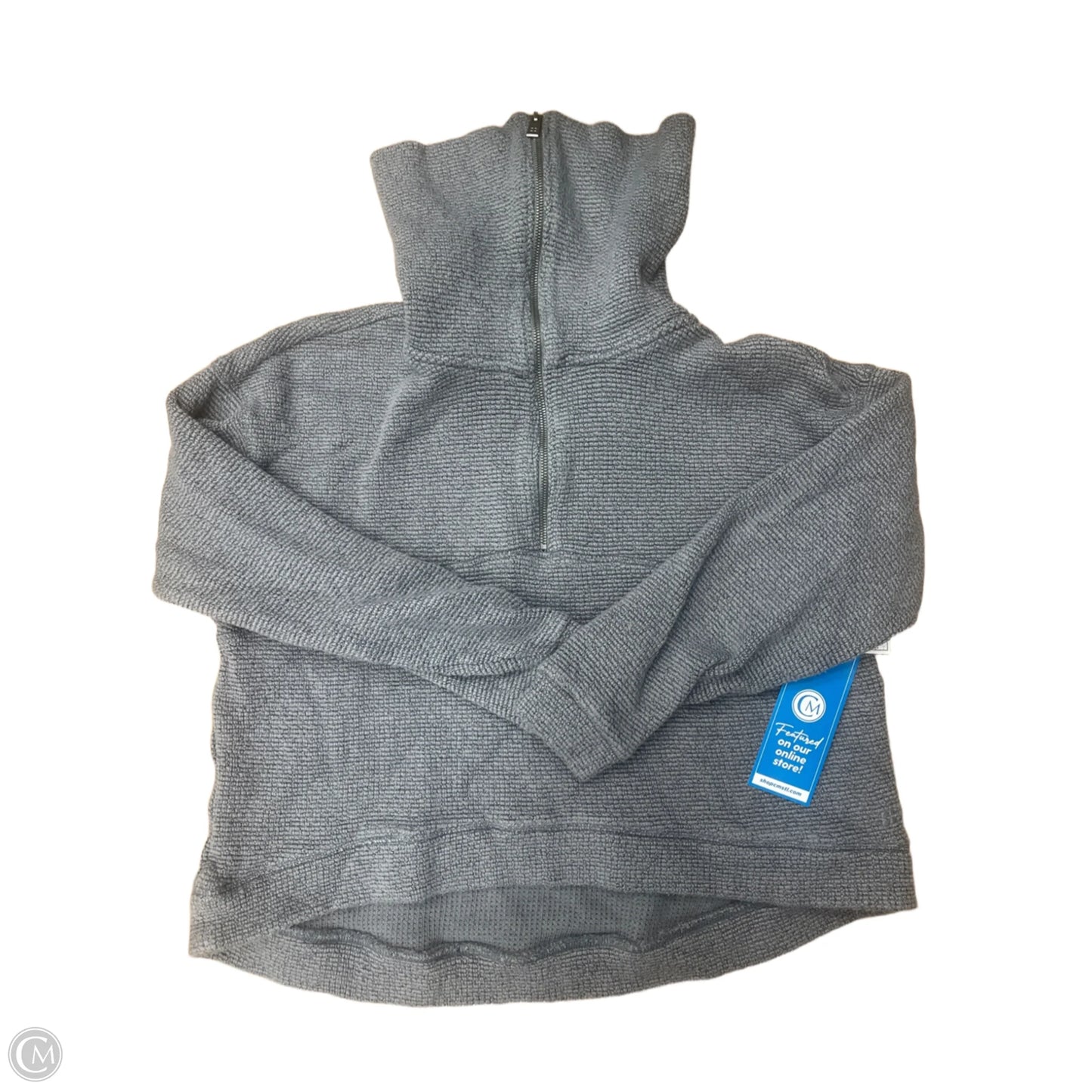 Sweatshirt Collar By Sweaty Betty In Grey, Size: S