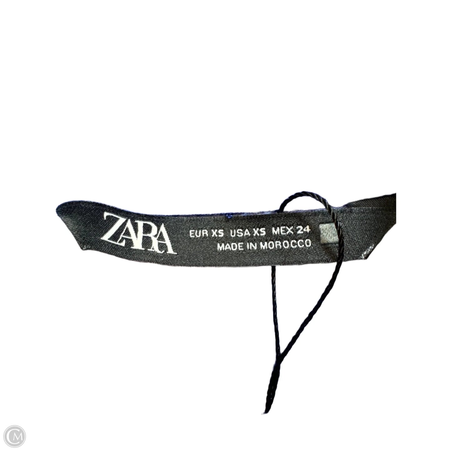 Top Long Sleeve By Zara In Purple & White, Size: Xs