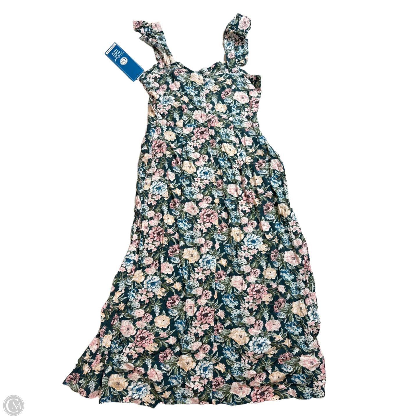 Dress Casual Midi By Loft In Floral Print, Size: S